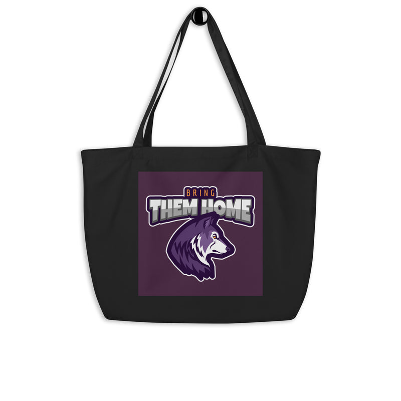 Bring Them Home | Animal Edition | Large Organic Tote Bag