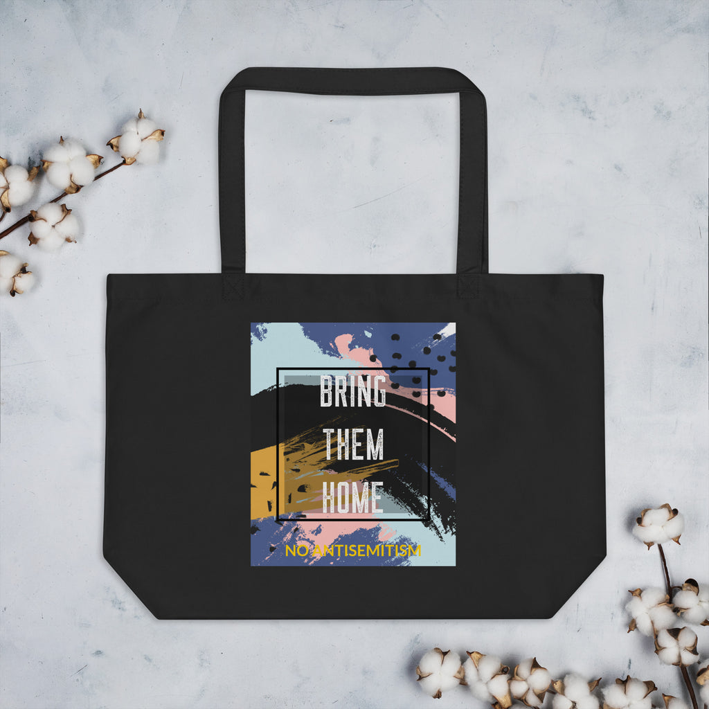 Bring Them Home | Artprint | Large Organic Tote Bag