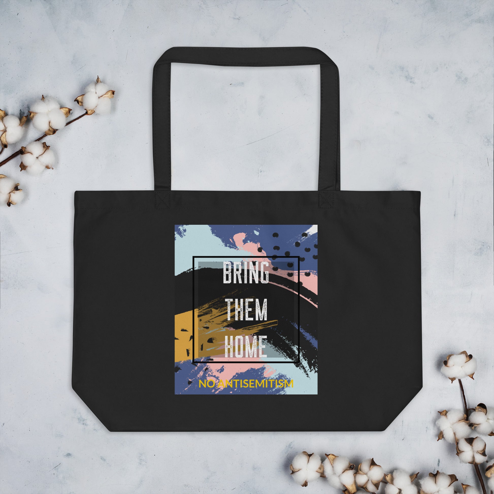 Bring Them Home | Artprint | Large Organic Tote Bag