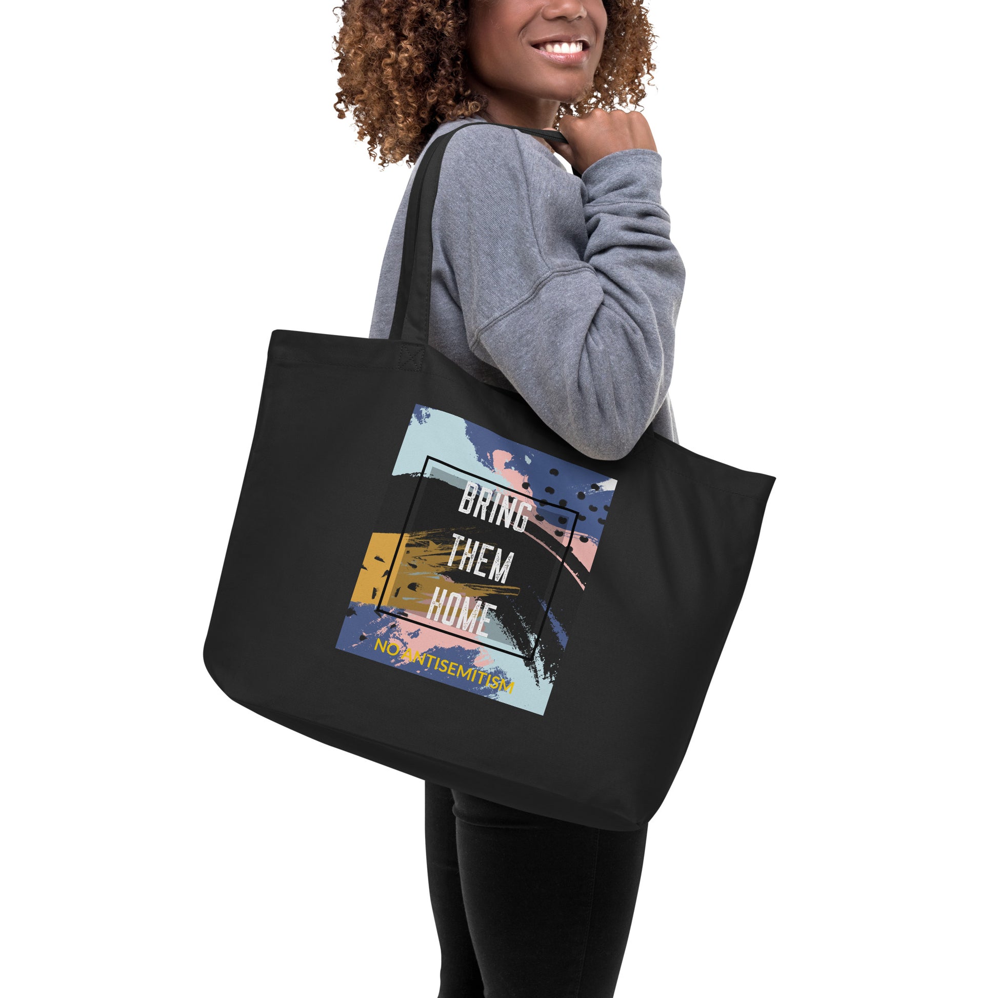 Bring Them Home | Artprint | Large Organic Tote Bag