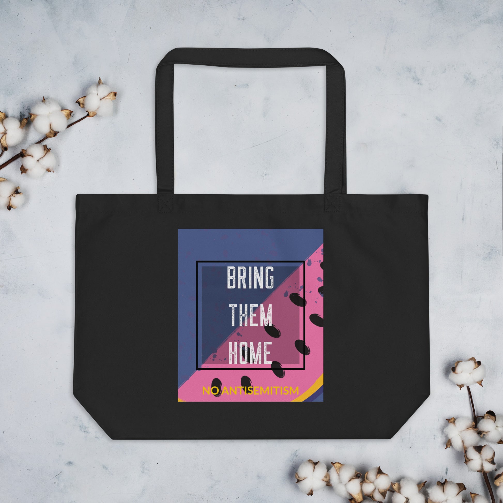 Bring Them Home | Artprint | Large Organic Tote Bag