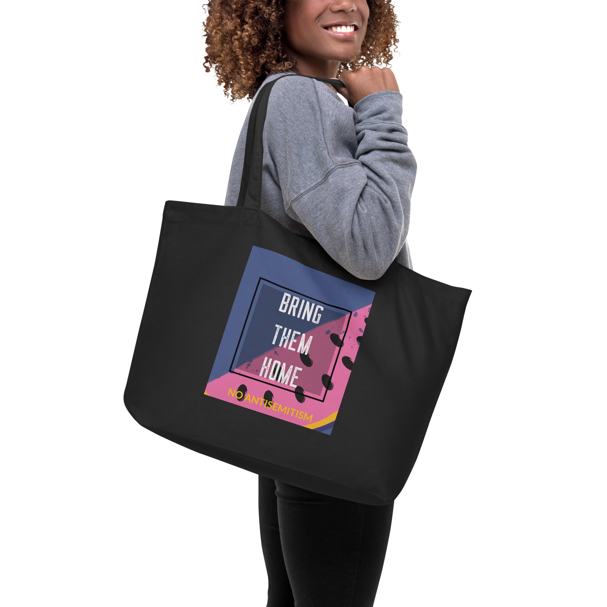 Bring Them Home | Artprint | Large Organic Tote Bag