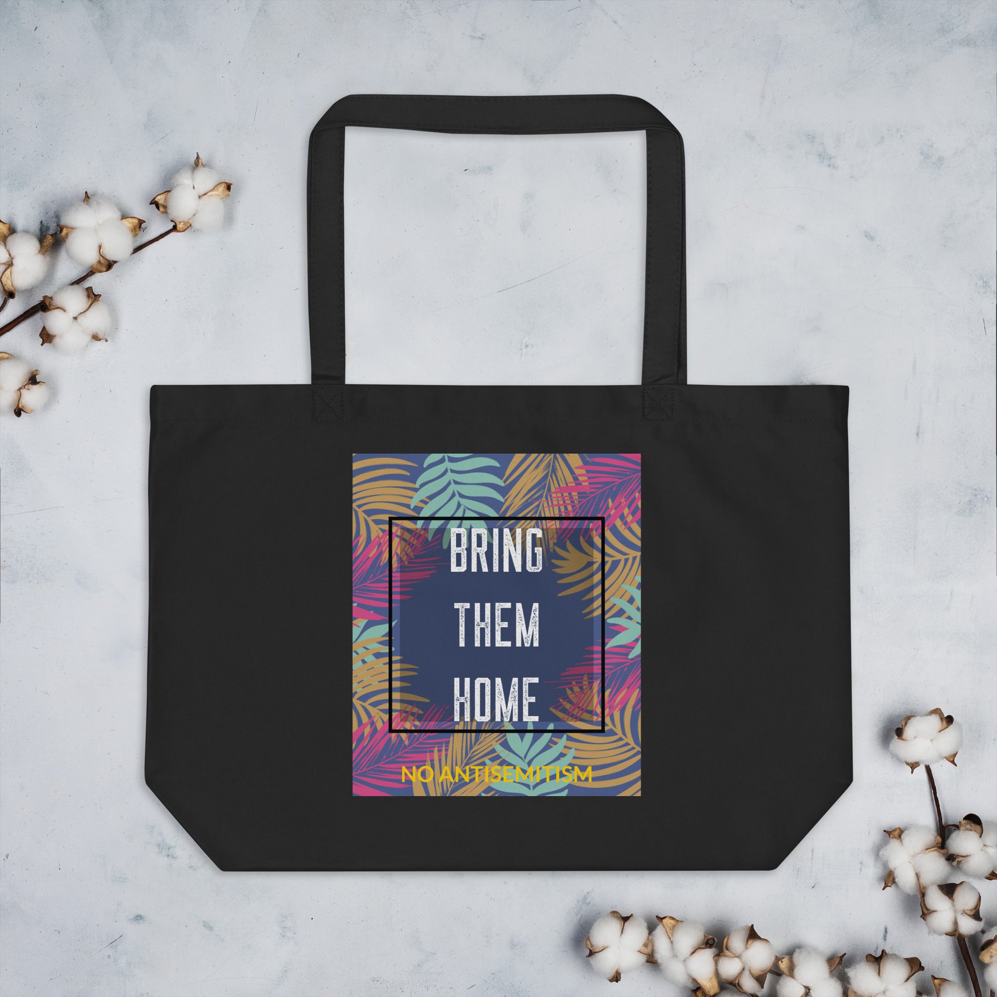 Bring Them Home | Artprint | Large Organic Tote Bag