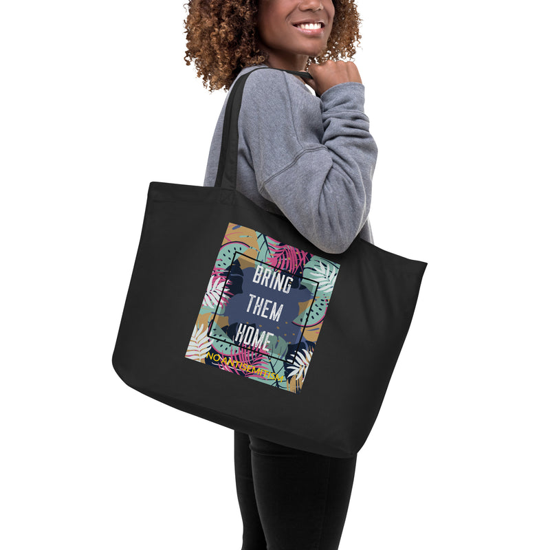 Bring Them Home | Artprint | Large Organic Tote Bag