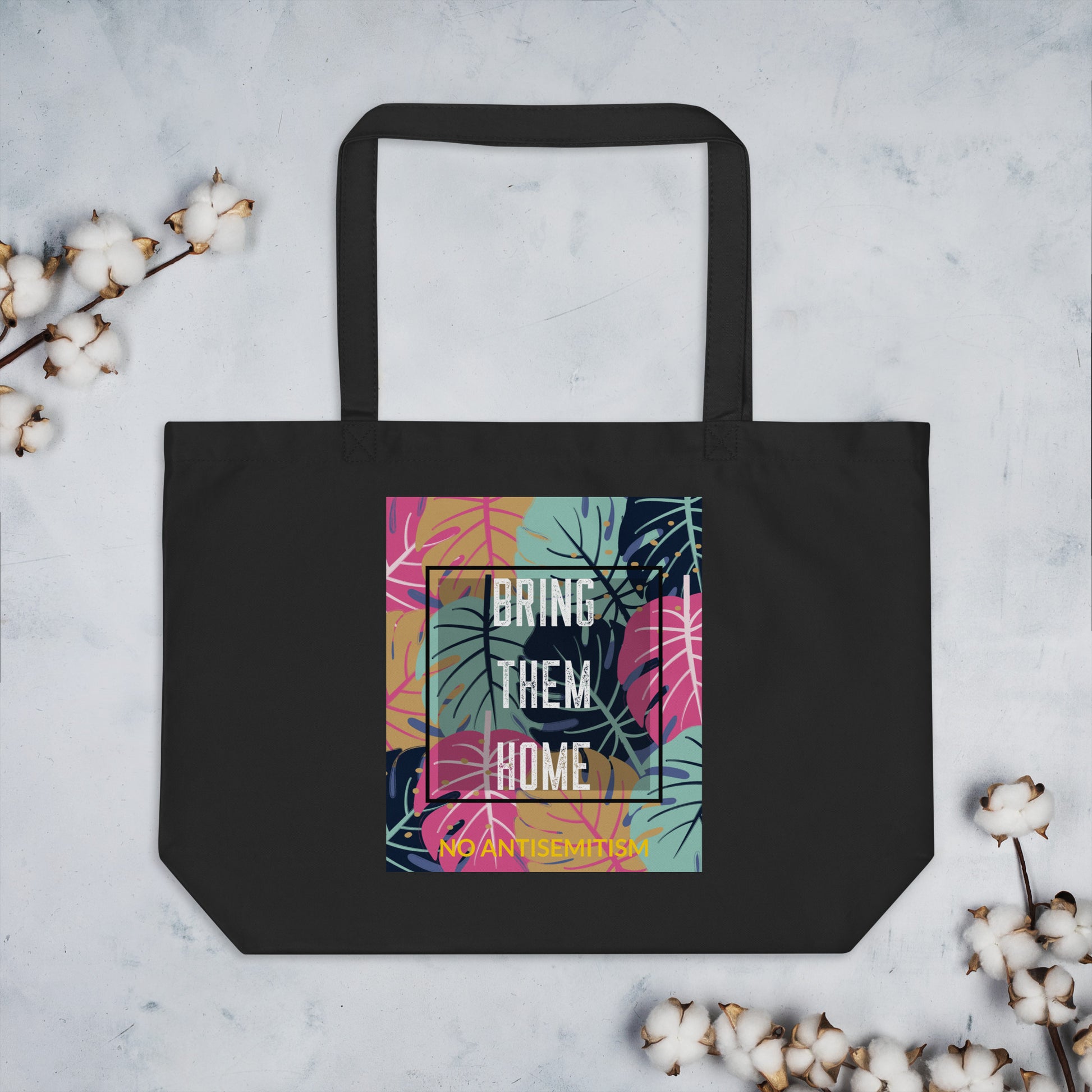 Bring Them Home | Artprint | Large Organic Tote Bag