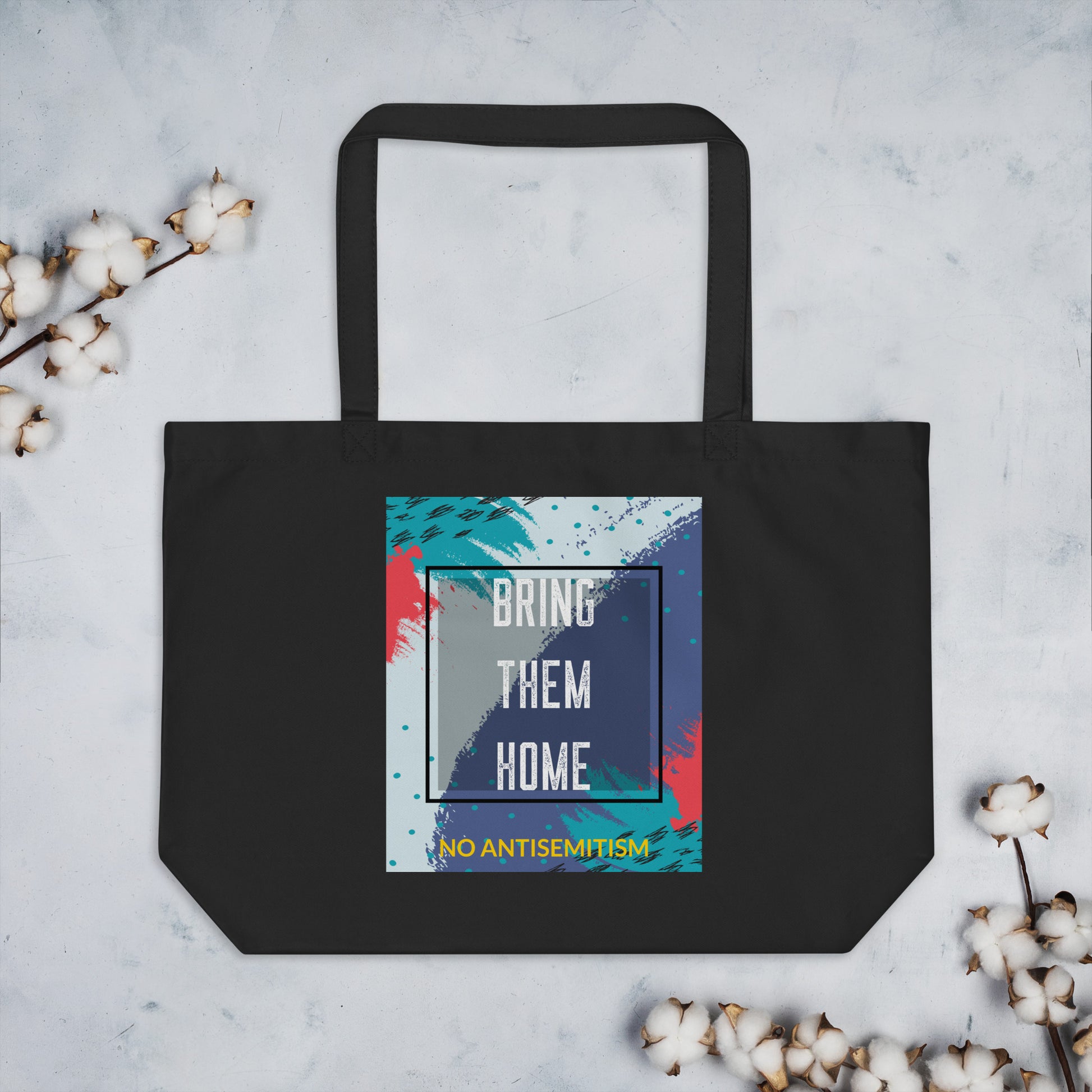 Bring Them Home | Artprint | Large Organic Tote Bag