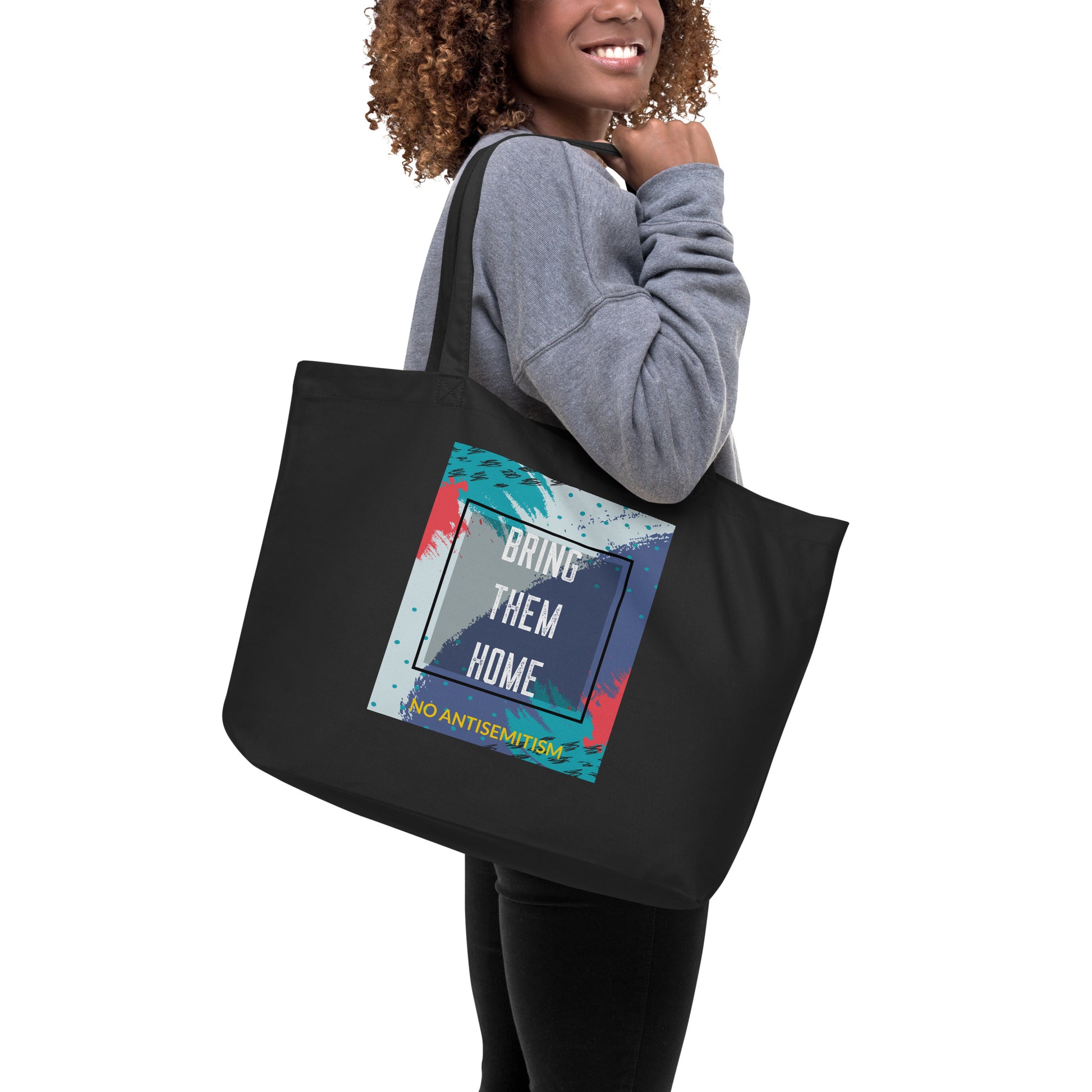 Bring Them Home | Artprint | Large Organic Tote Bag