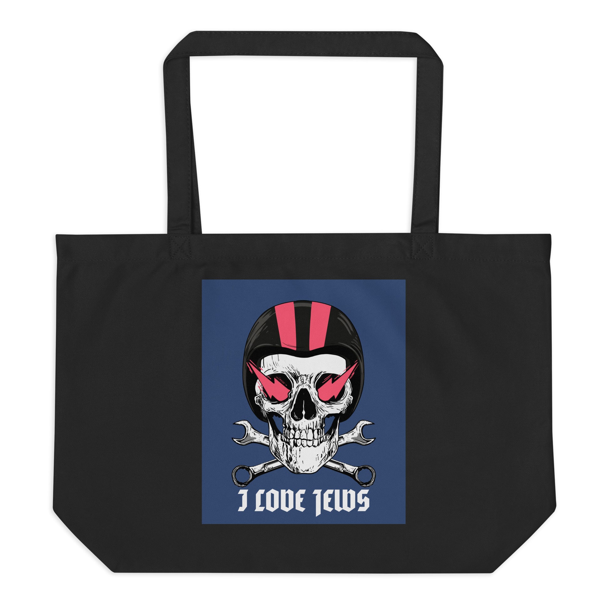 All In For Jews | Large Organic Tote Bag Jouparty