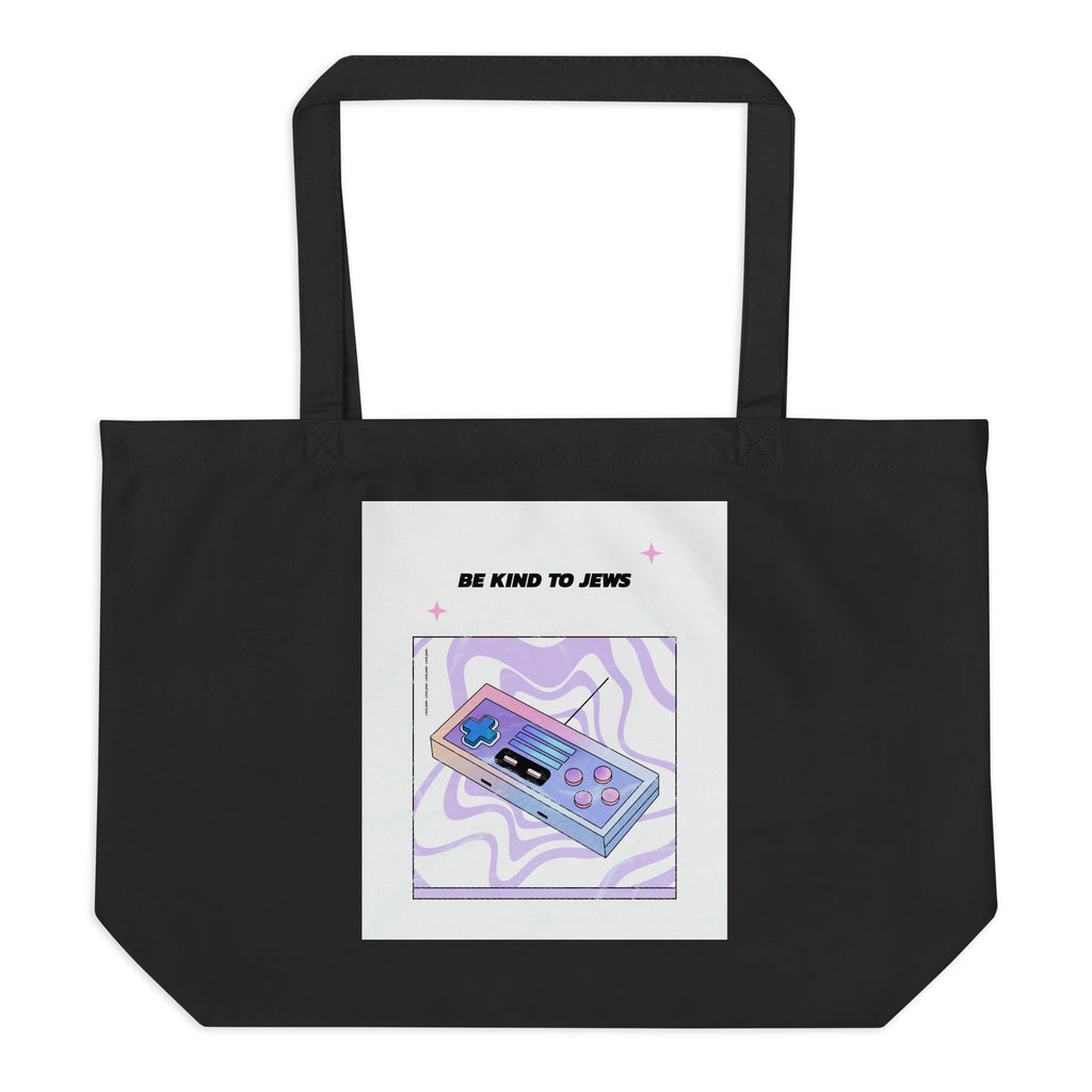 All In For Jews | Large Organic Tote Bag Jouparty