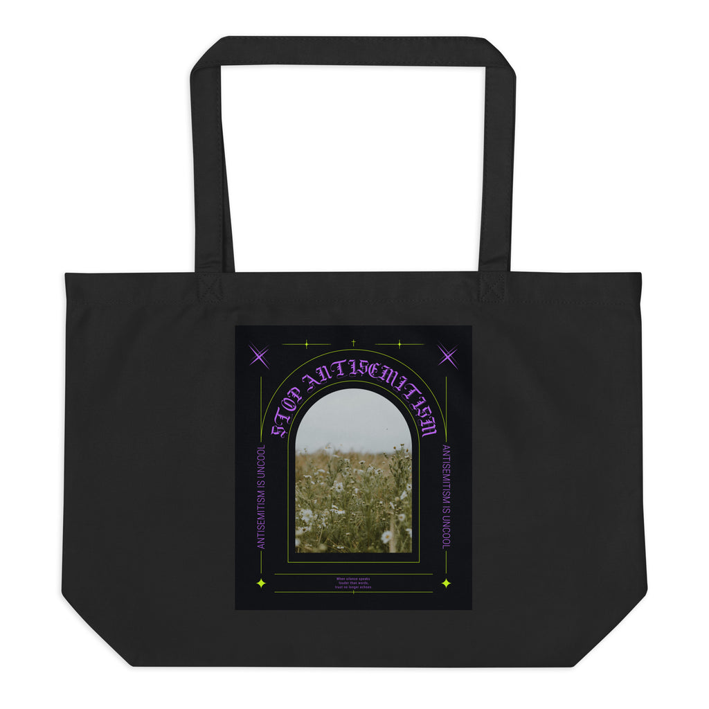 All In For Jews | Large Organic Tote Bag Jouparty