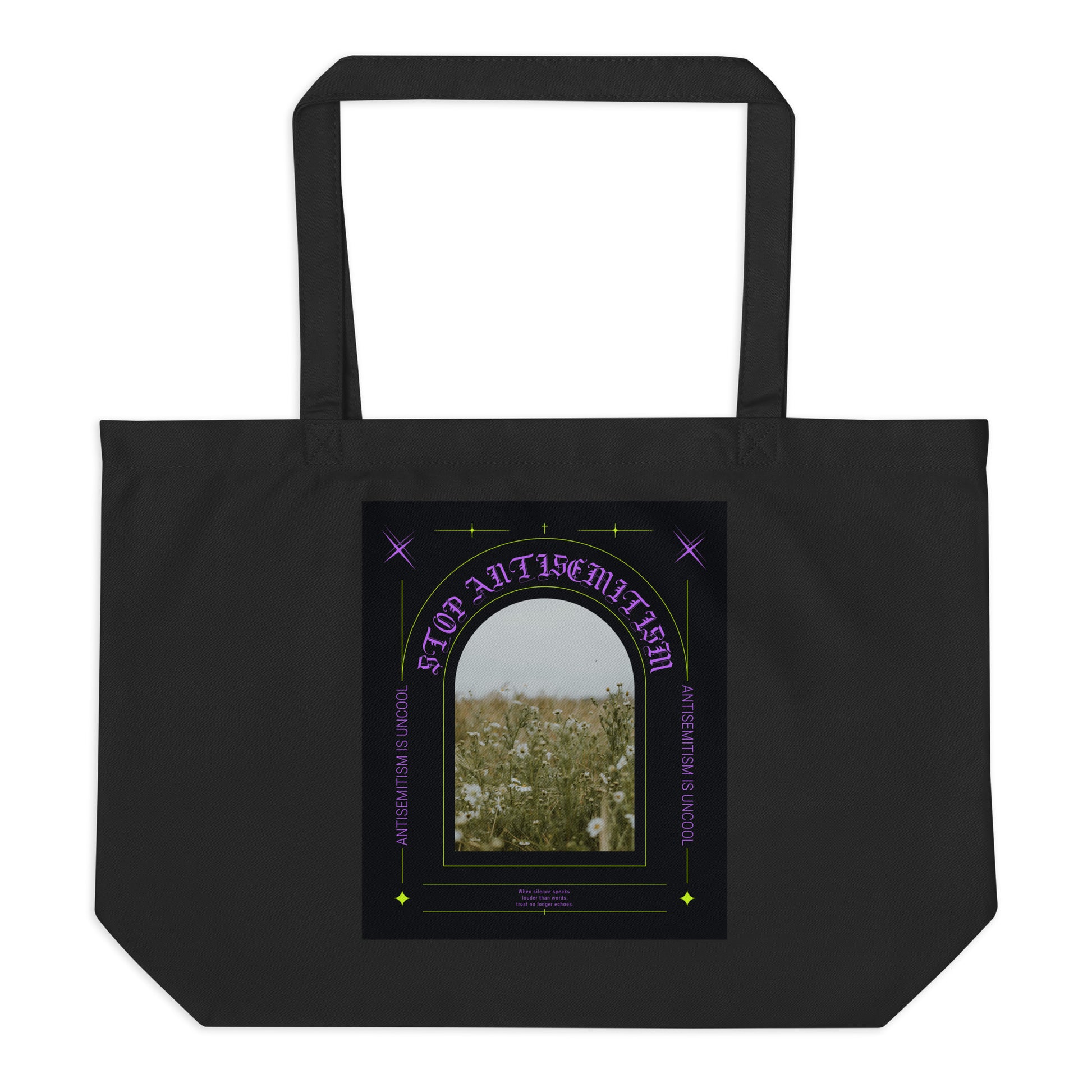 All In For Jews | Large Organic Tote Bag Jouparty