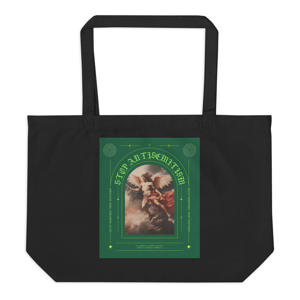 All In For Jews | Large Organic Tote Bag Jouparty