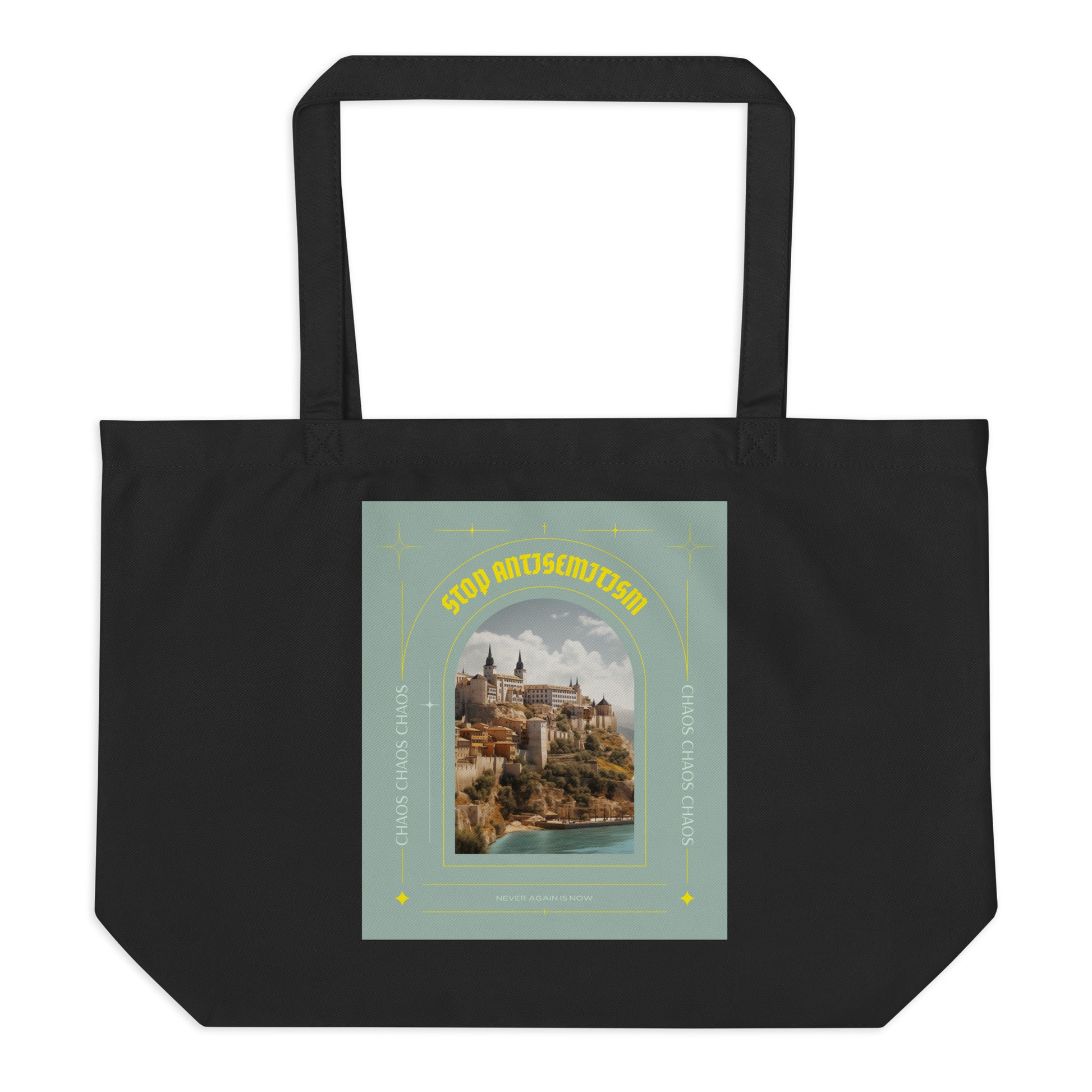 All In For Jews | Large Organic Tote Bag Jouparty