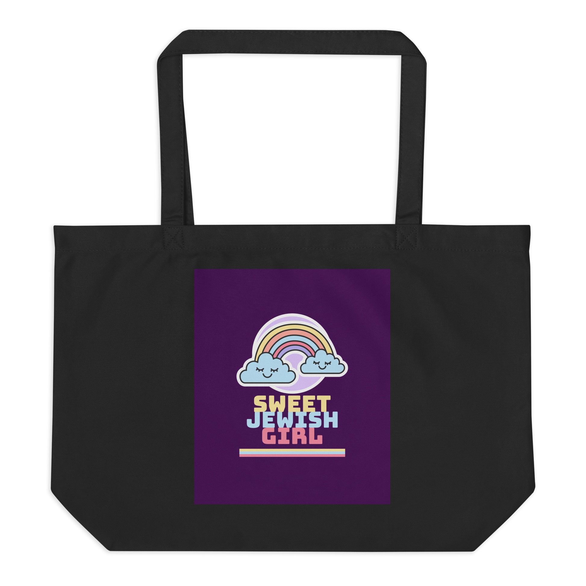 All In For Jews | Large Organic Tote Bag Jouparty