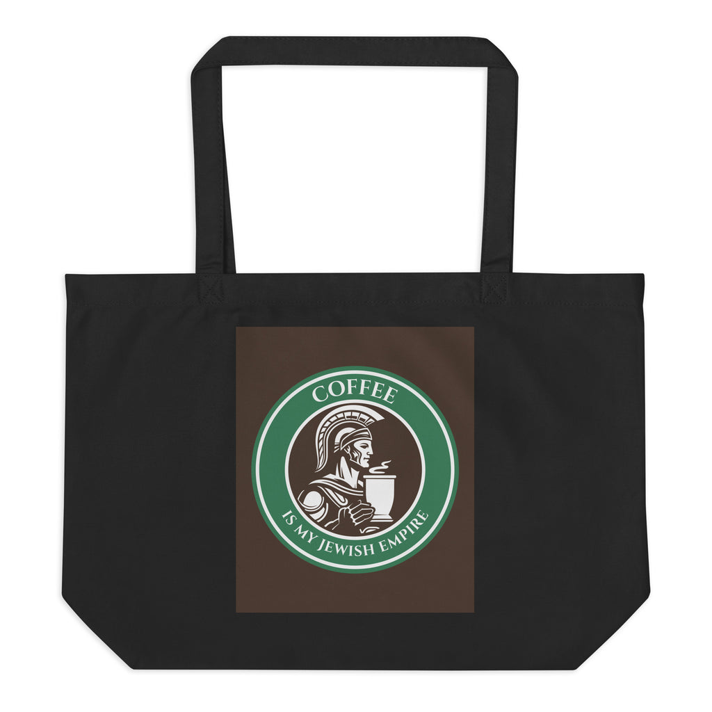 All In For Jews | Large Organic Tote Bag Jouparty
