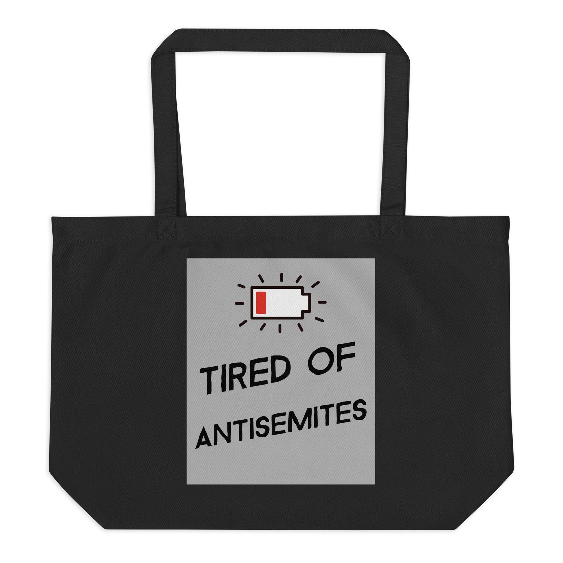 All In For Jews | Large Organic Tote Bag Jouparty