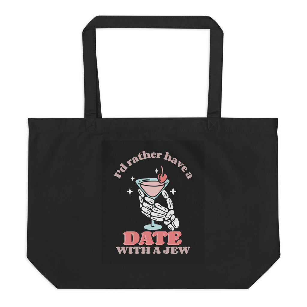 All In For Jews | Large Organic Tote Bag Jouparty