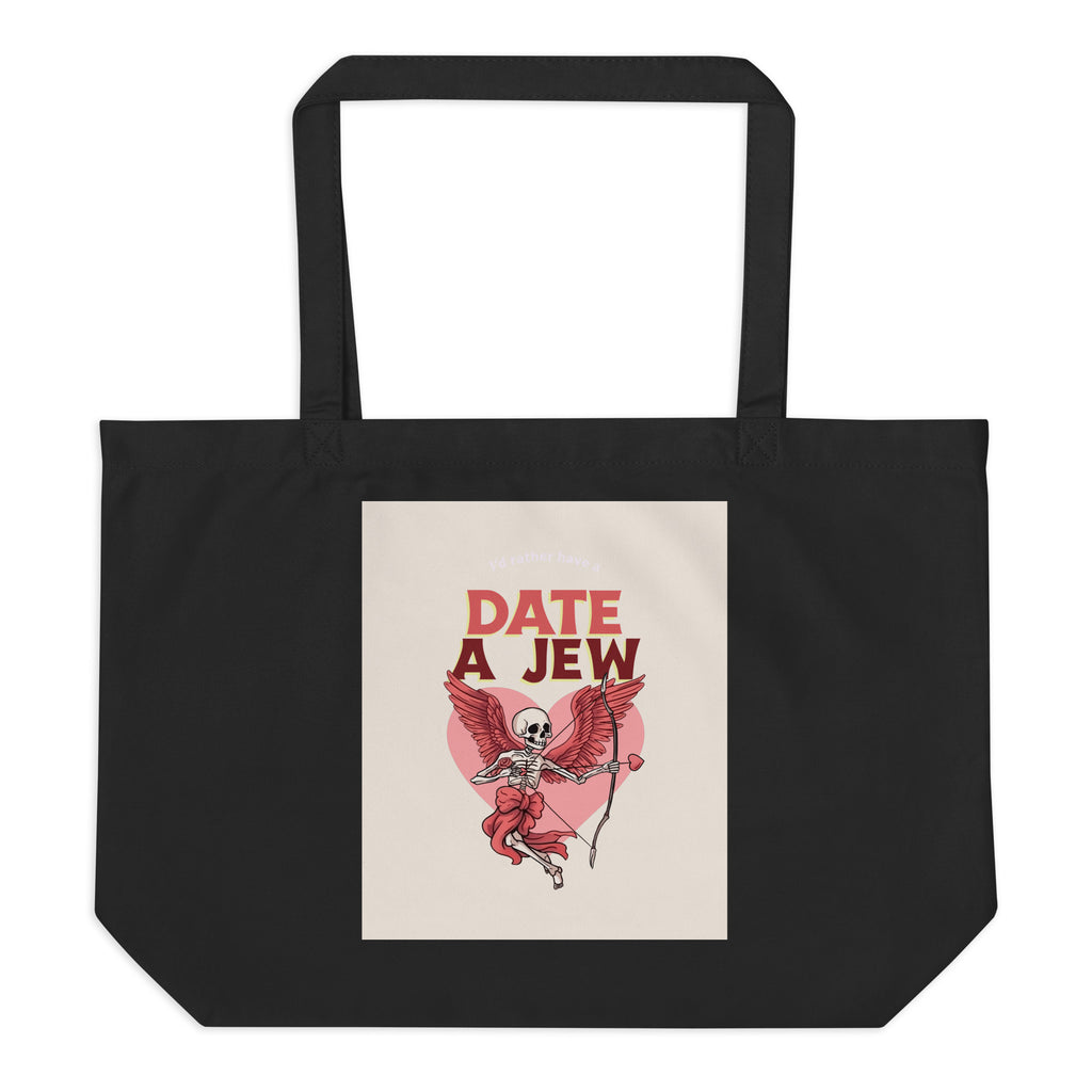 All In For Jews | Large Organic Tote Bag Jouparty