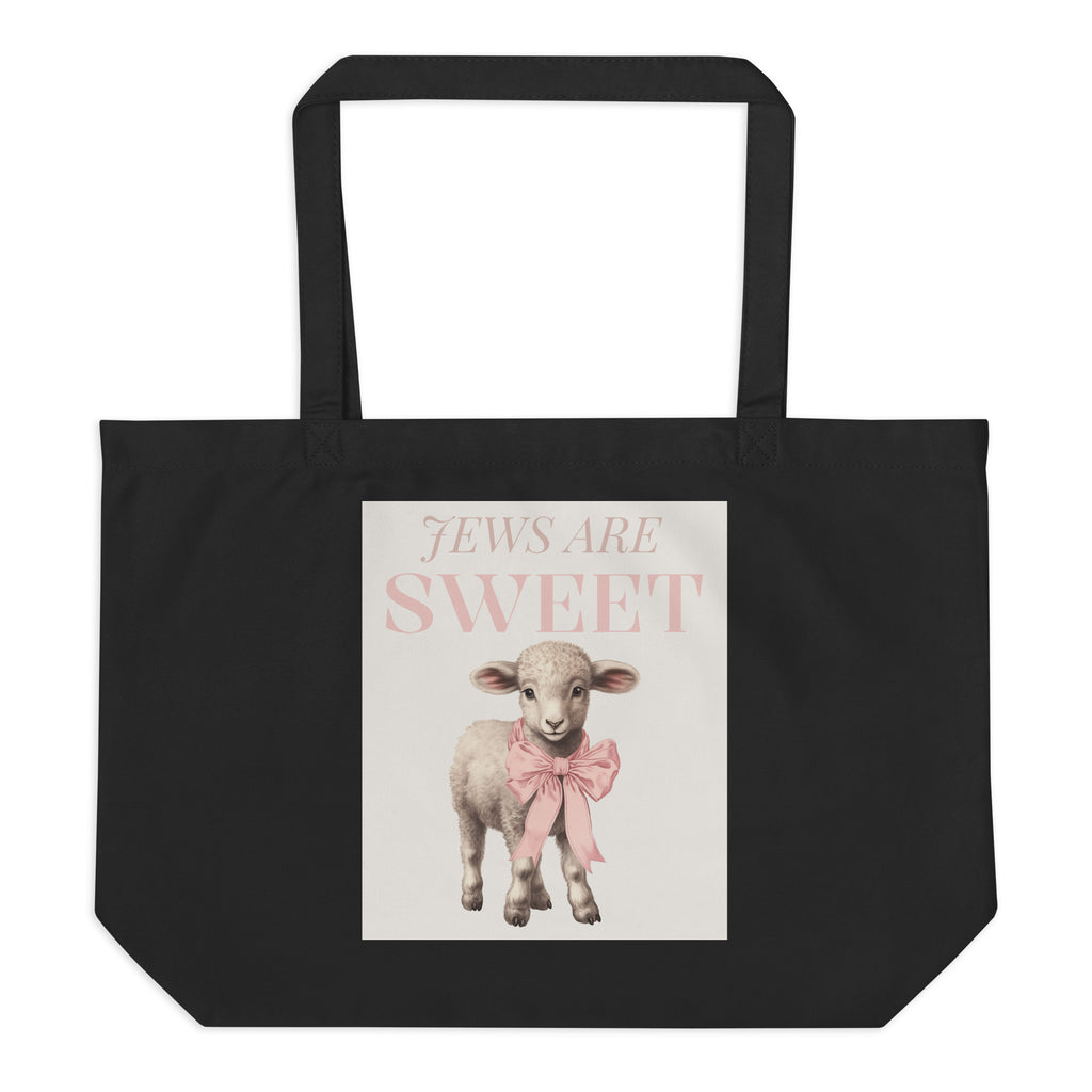 All In For Jews | Large Organic Tote Bag Jouparty