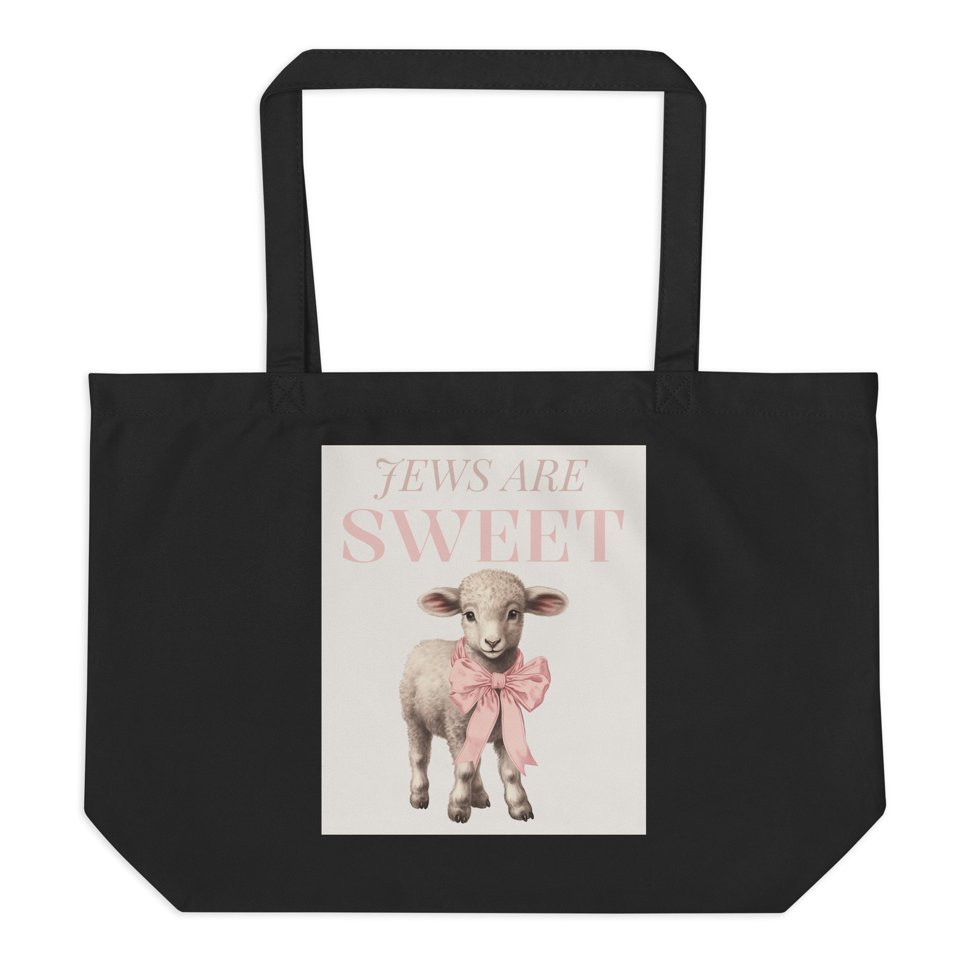 All In For Jews | Large Organic Tote Bag Jouparty