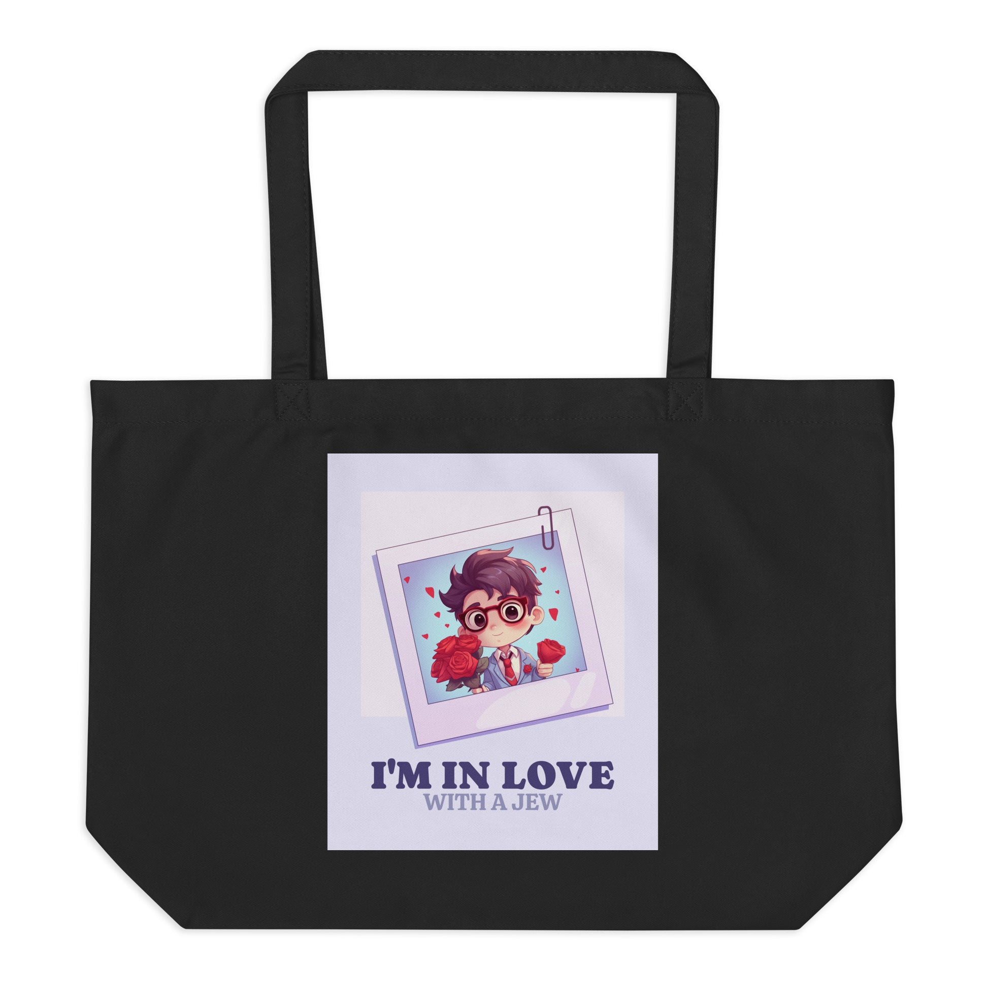 All In For Jews | Large Organic Tote Bag Jouparty