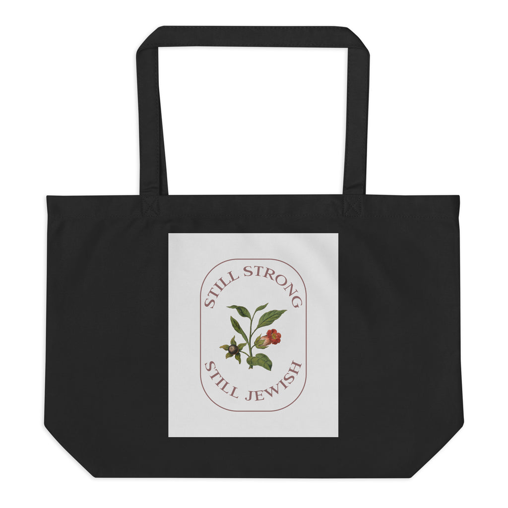 All In For Jews | Large Organic Tote Bag Jouparty