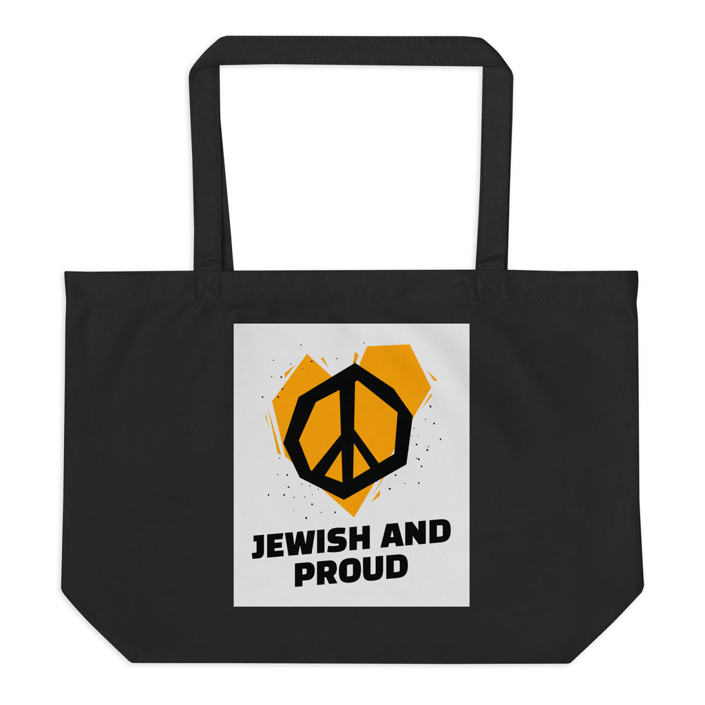All In For Jews | Large Organic Tote Bag Jouparty