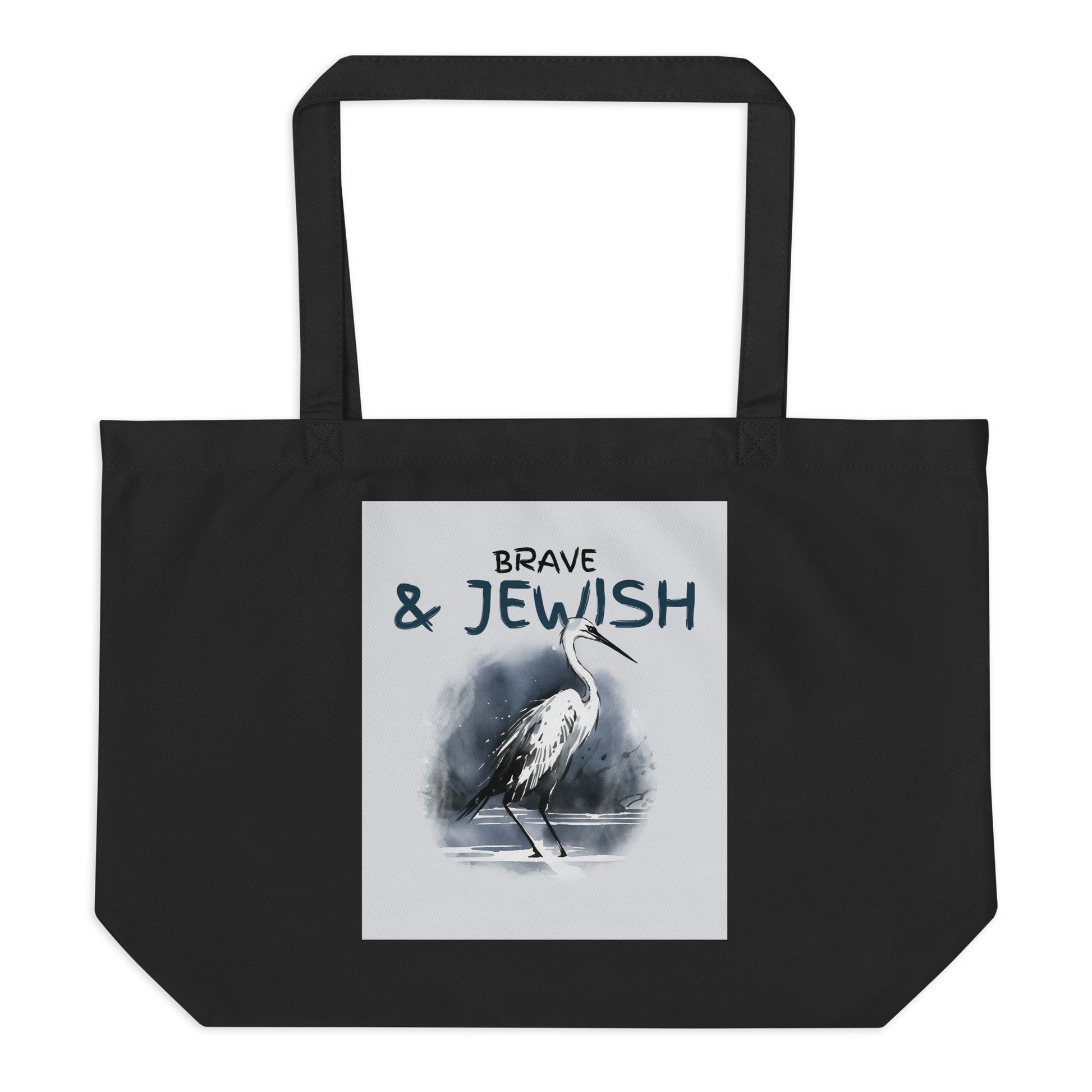 All In For Jews | Large Organic Tote Bag Jouparty