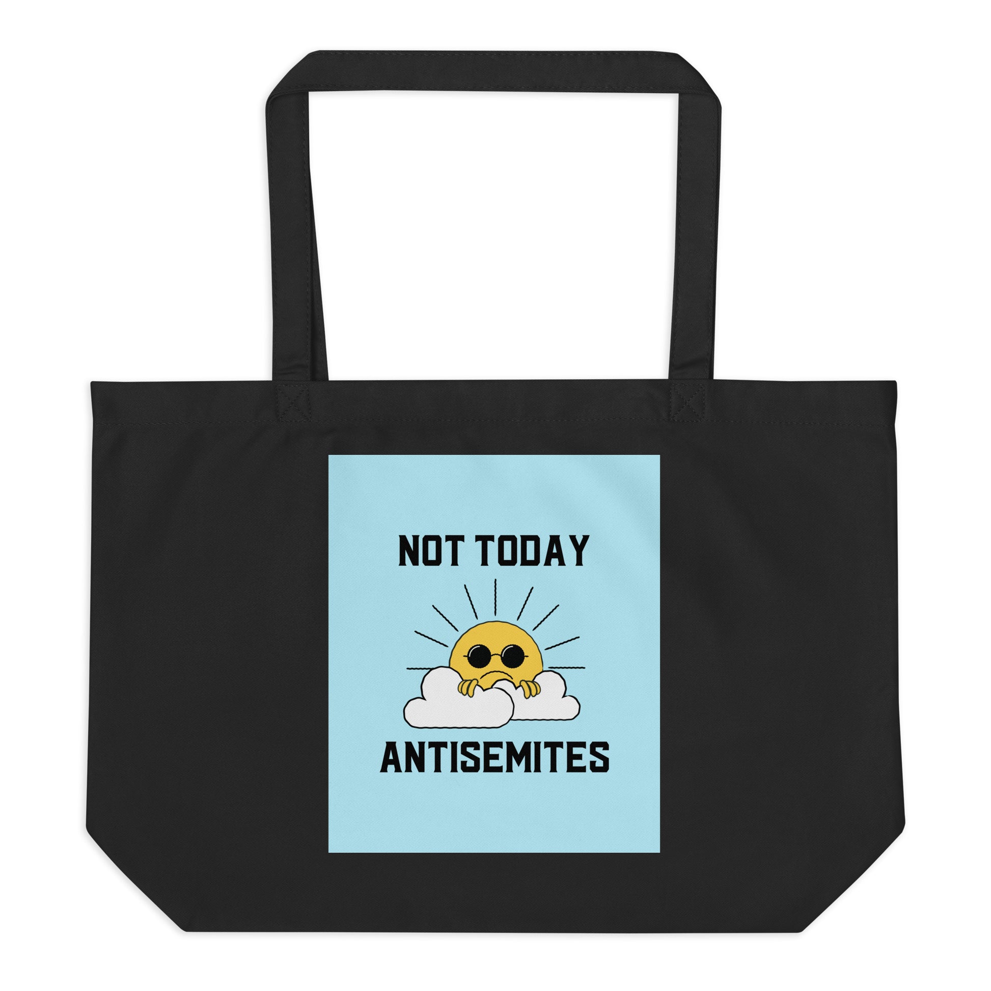 All In For Jews | Large Organic Tote Bag Jouparty