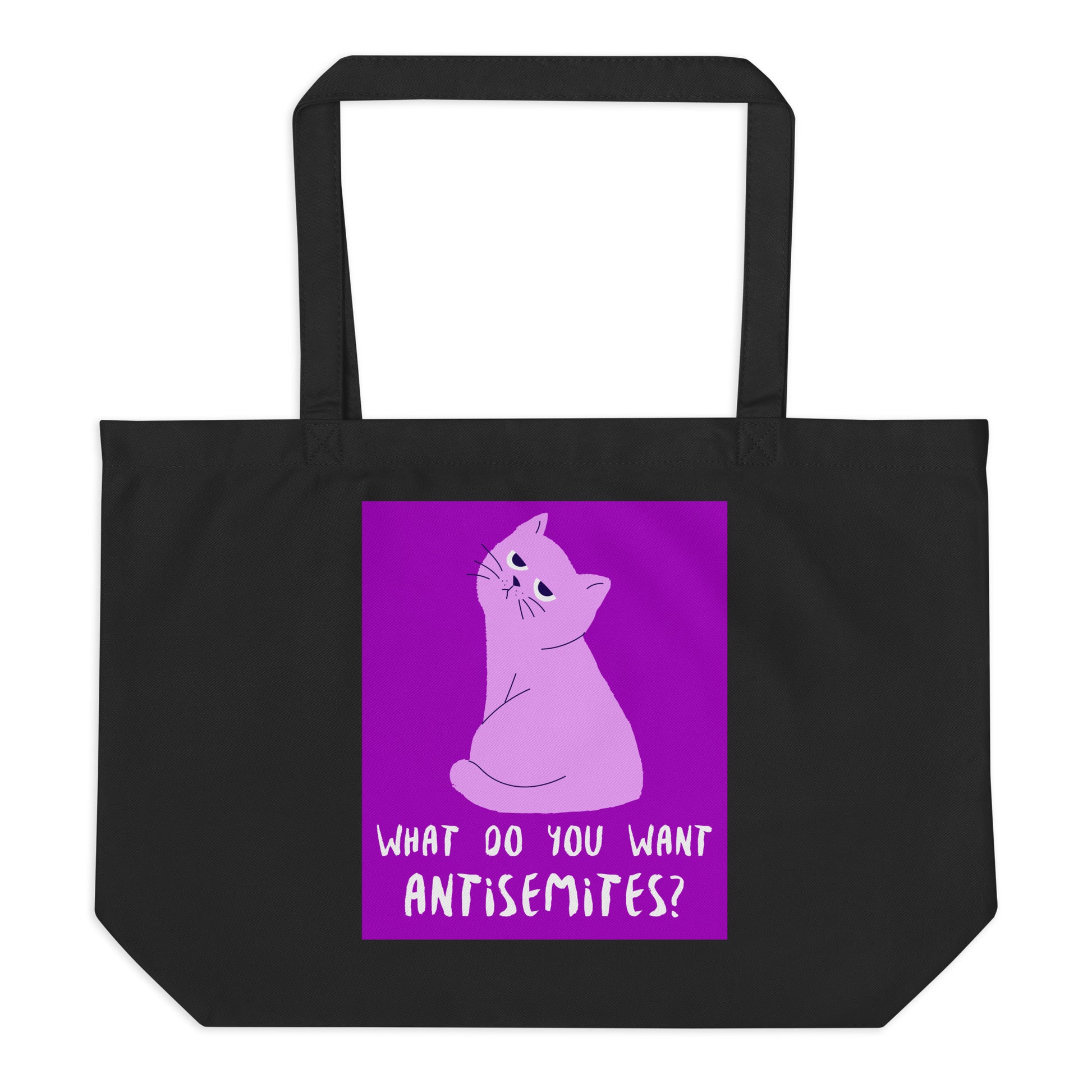 All In For Jews | Large Organic Tote Bag Jouparty