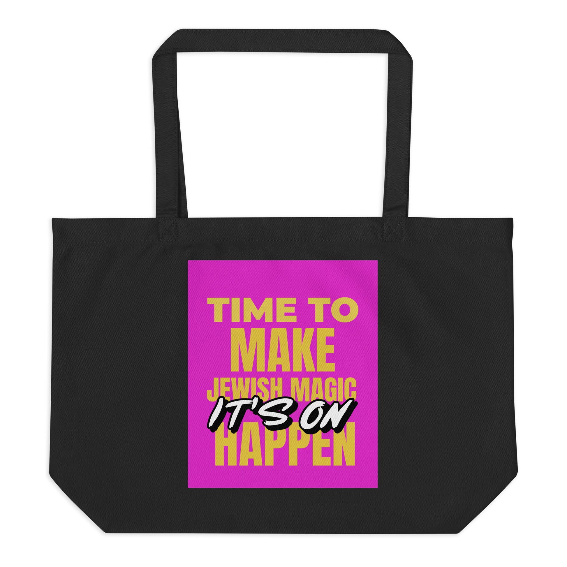 All In For Jews | Large Organic Tote Bag Jouparty