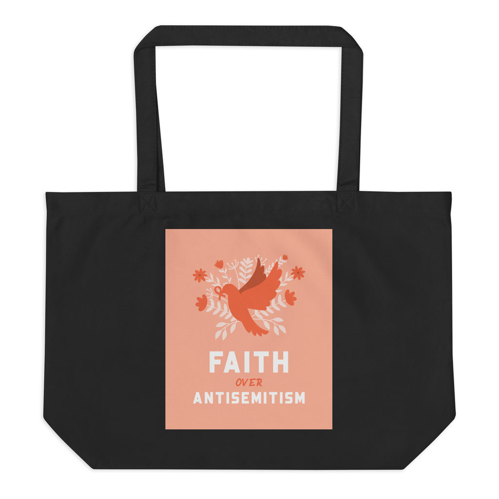 All In For Jews | Large Organic Tote Bag Jouparty