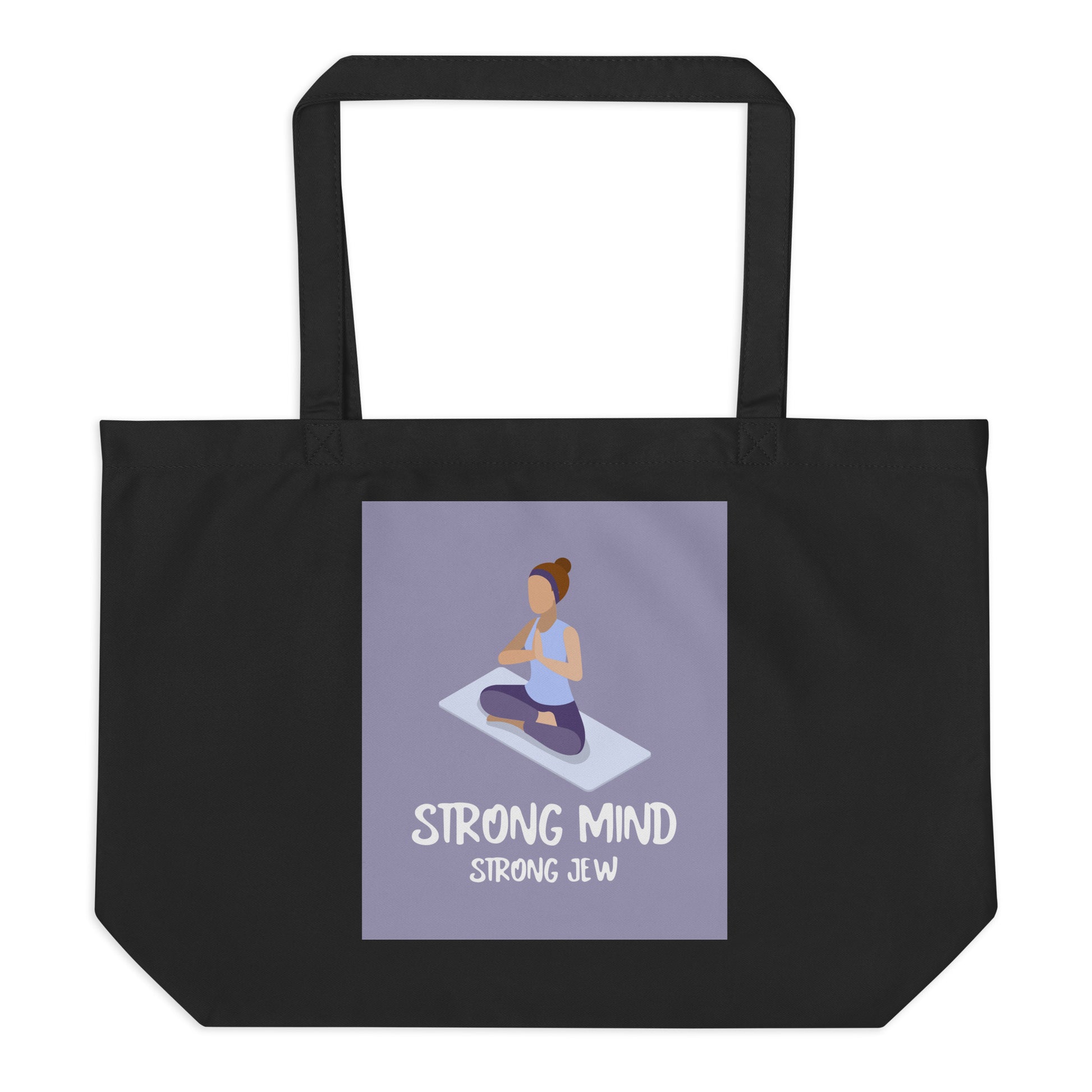 All In For Jews | Large Organic Tote Bag Jouparty