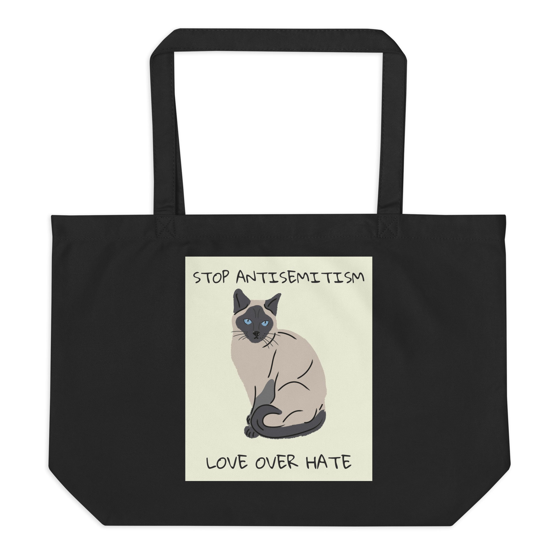 All In For Jews | Large Organic Tote Bag Jouparty