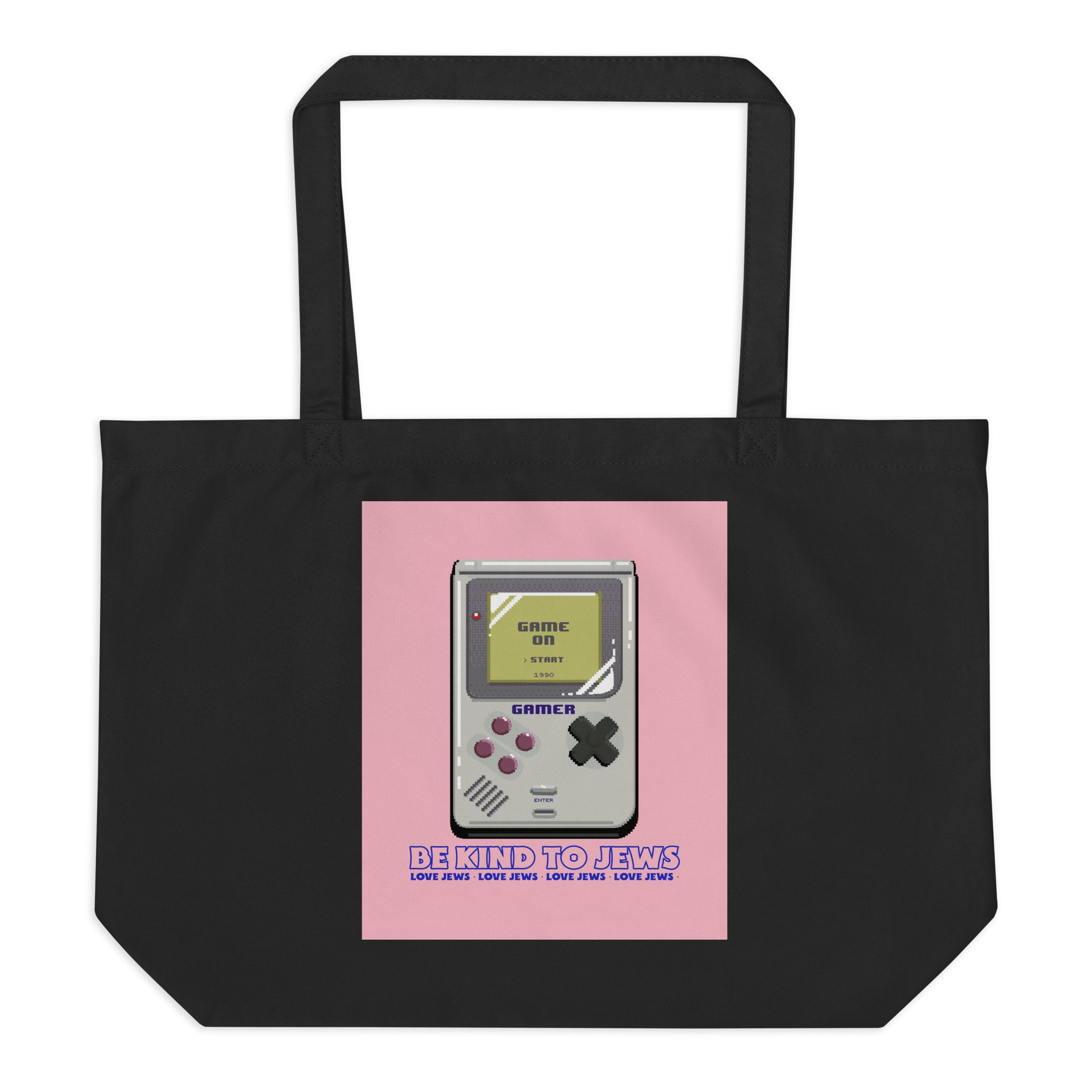 All In For Jews | Large Organic Tote Bag Jouparty