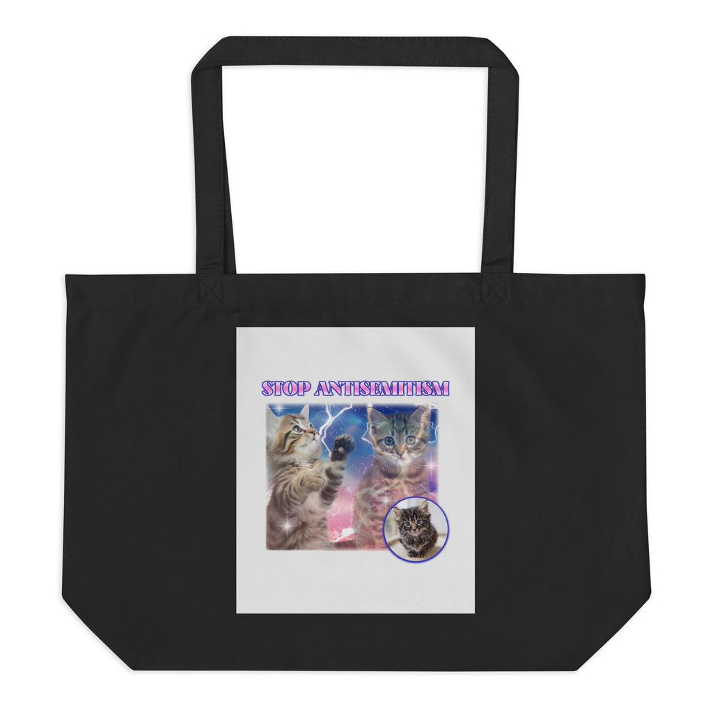 All In For Jews | Large Organic Tote Bag Jouparty