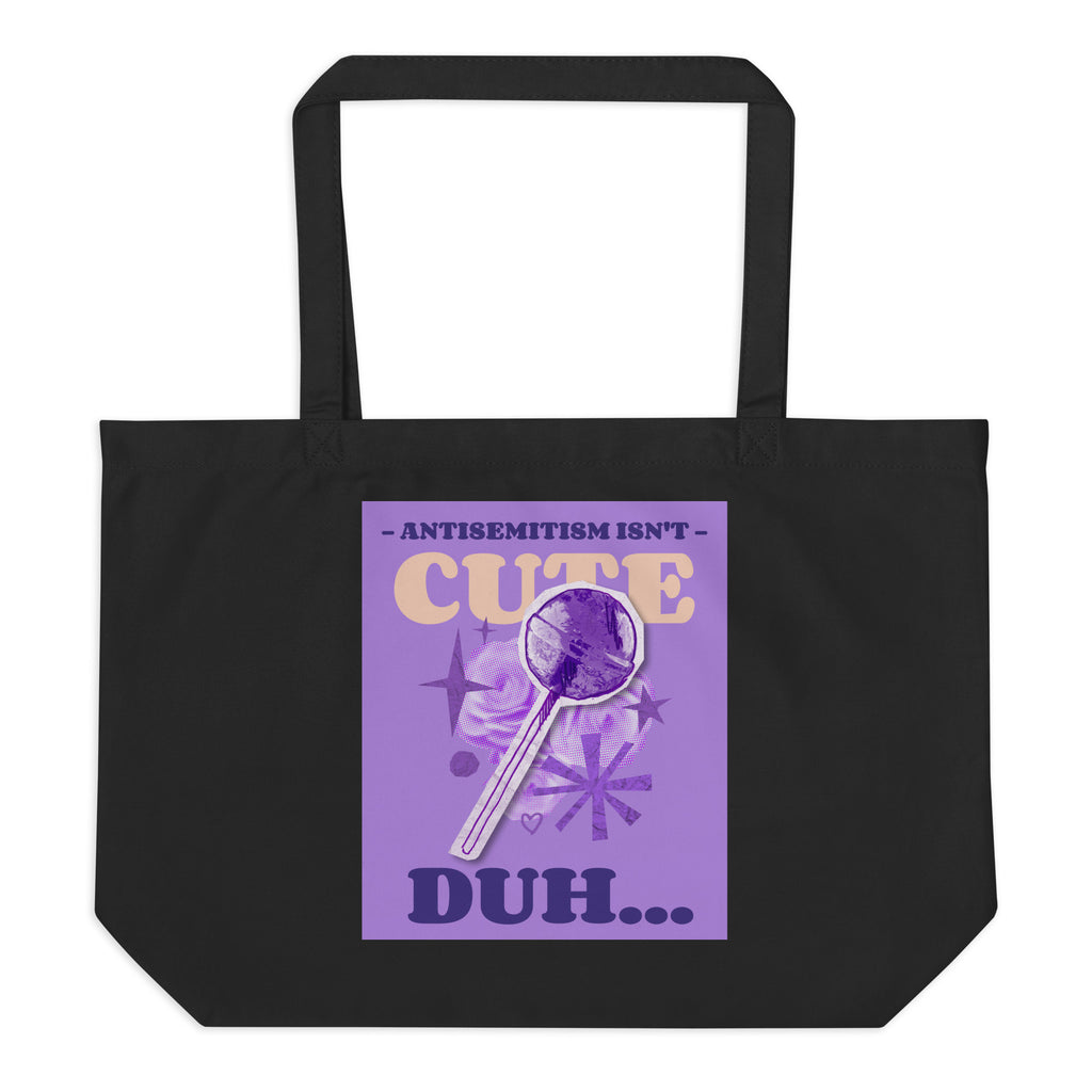 All In For Jews | Large Organic Tote Bag Jouparty