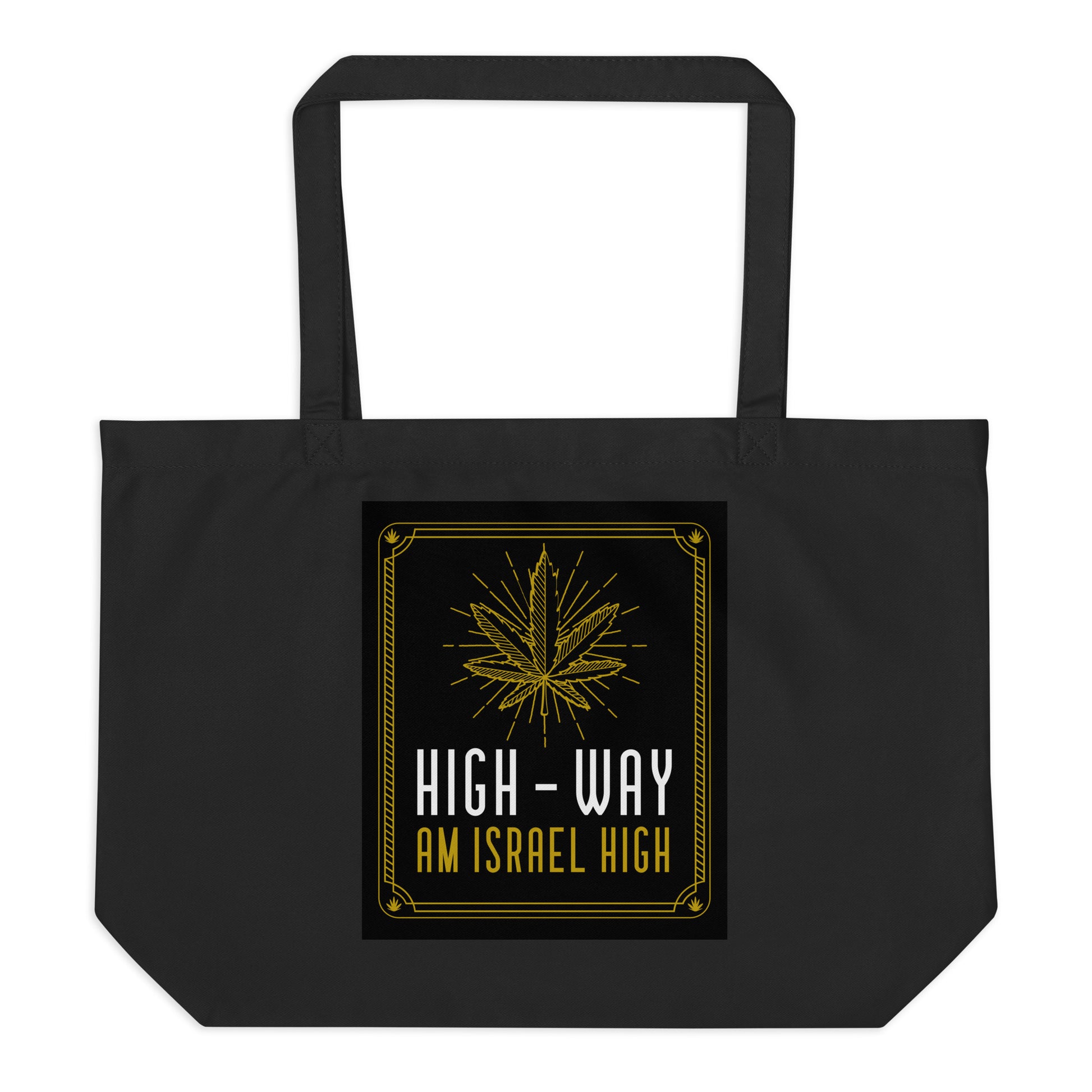 Am Israel High | Large Organic Tote Bag