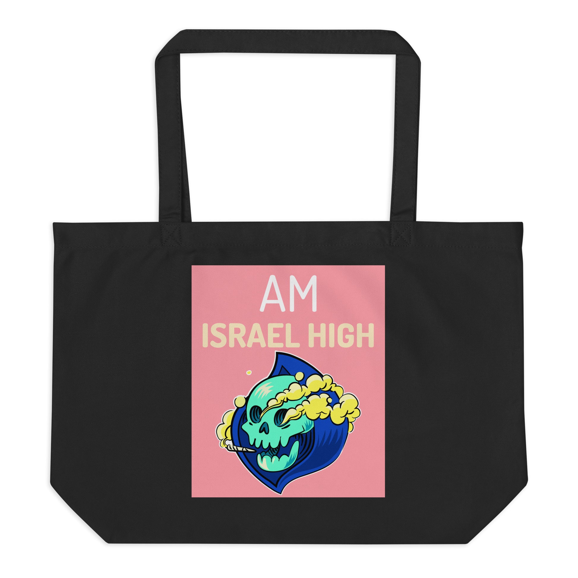 Am Israel High | Large Organic Tote Bag