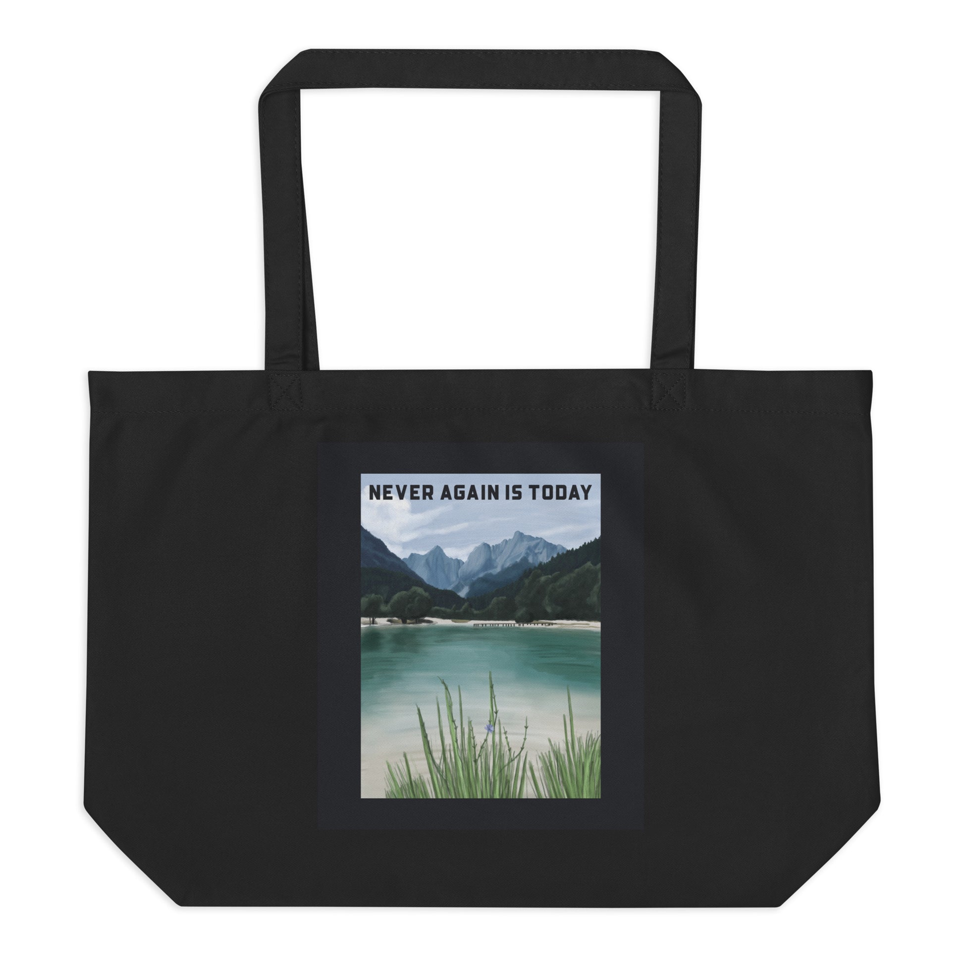 Nature & Sightseeing | Antisemitism | Large Organic Tote Bag Jouparty
