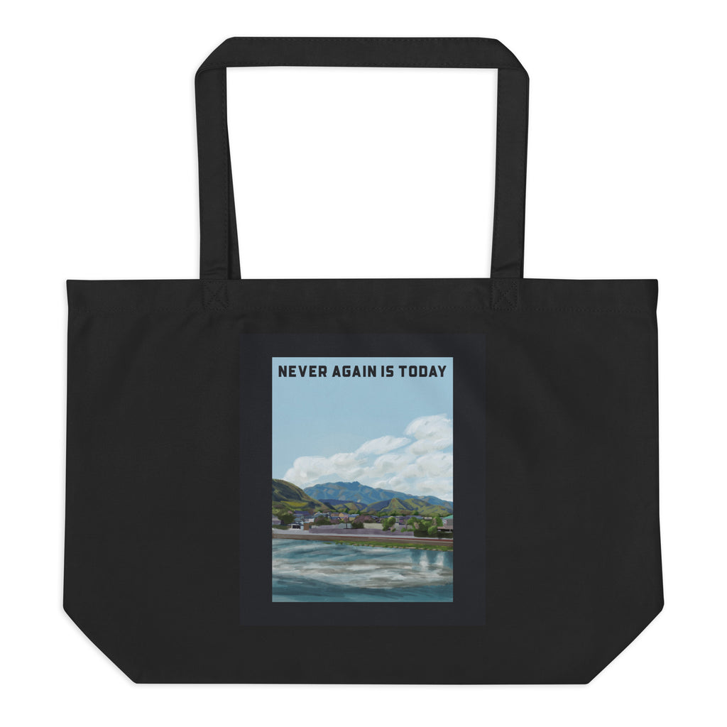 Nature & Sightseeing | Antisemitism | Large Organic Tote Bag Jouparty