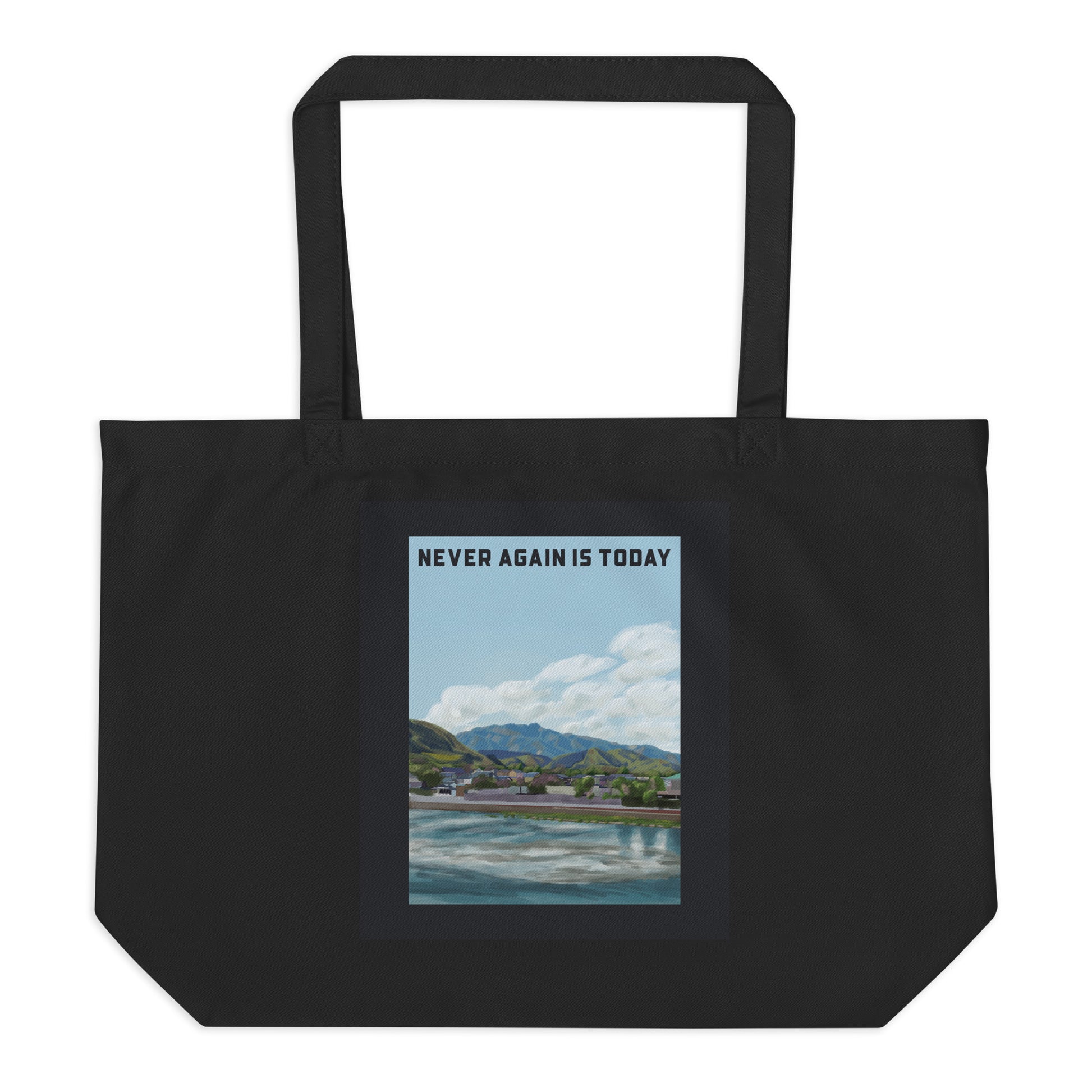 Nature & Sightseeing | Antisemitism | Large Organic Tote Bag Jouparty