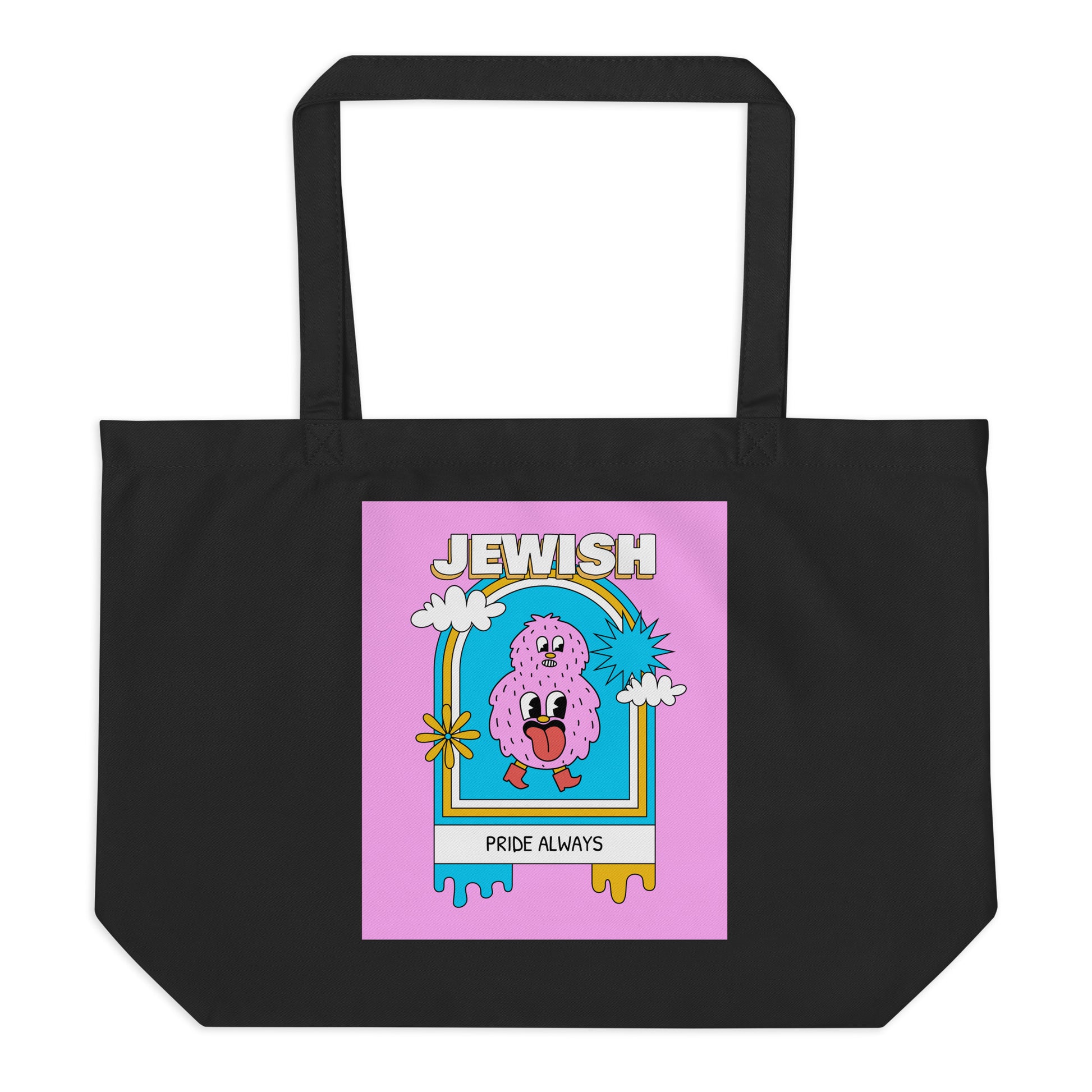 All In For Jews | Large Organic Tote Bag Jouparty