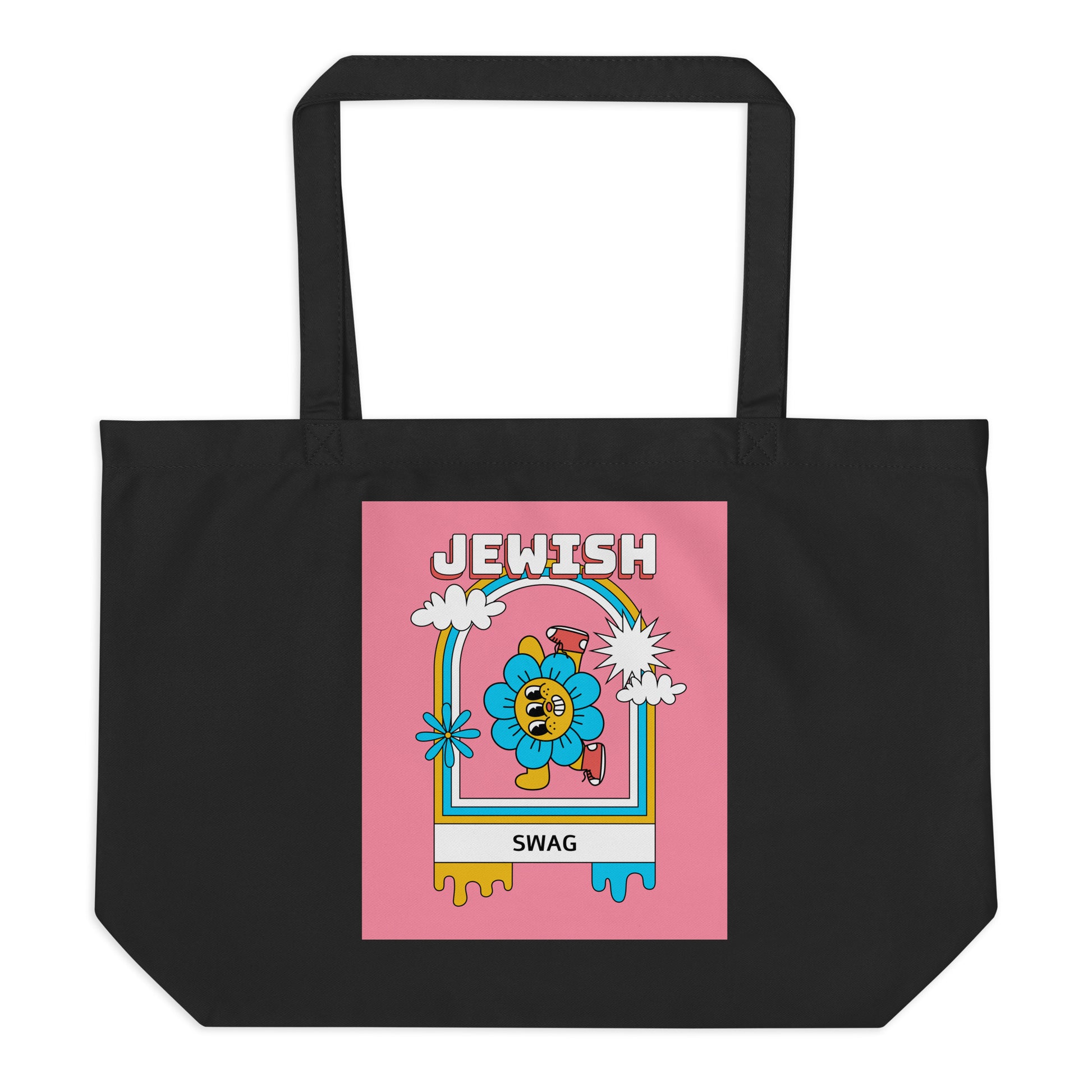 All In For Jews | Large Organic Tote Bag Jouparty