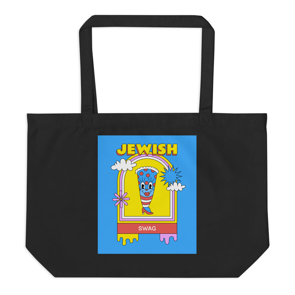 All In For Jews | Large Organic Tote Bag Jouparty