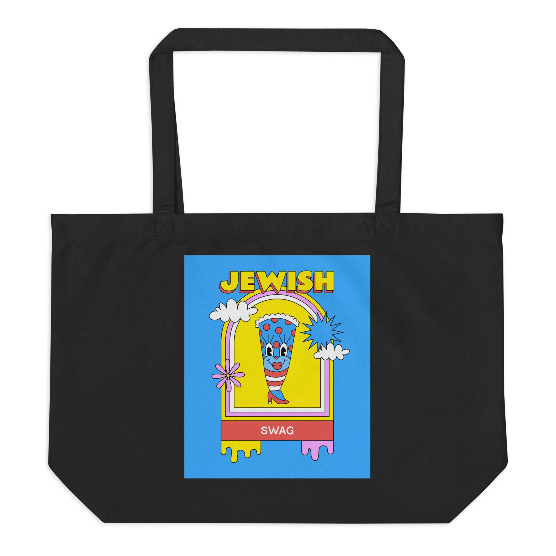 All In For Jews | Large Organic Tote Bag Jouparty