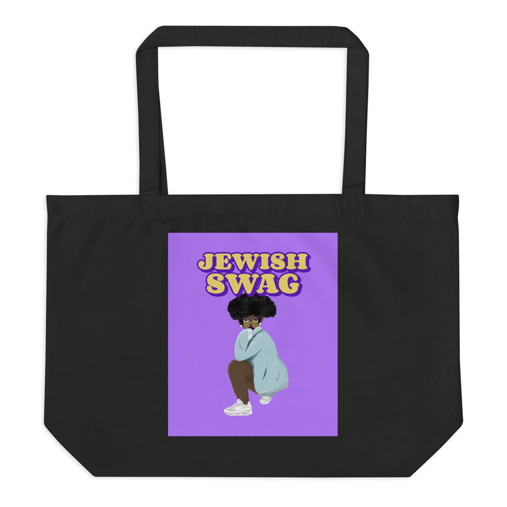 All In For Jews | Large Organic Tote Bag Jouparty