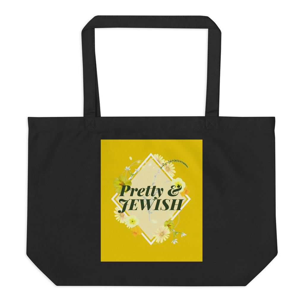 All In For Jews | Large Organic Tote Bag Jouparty