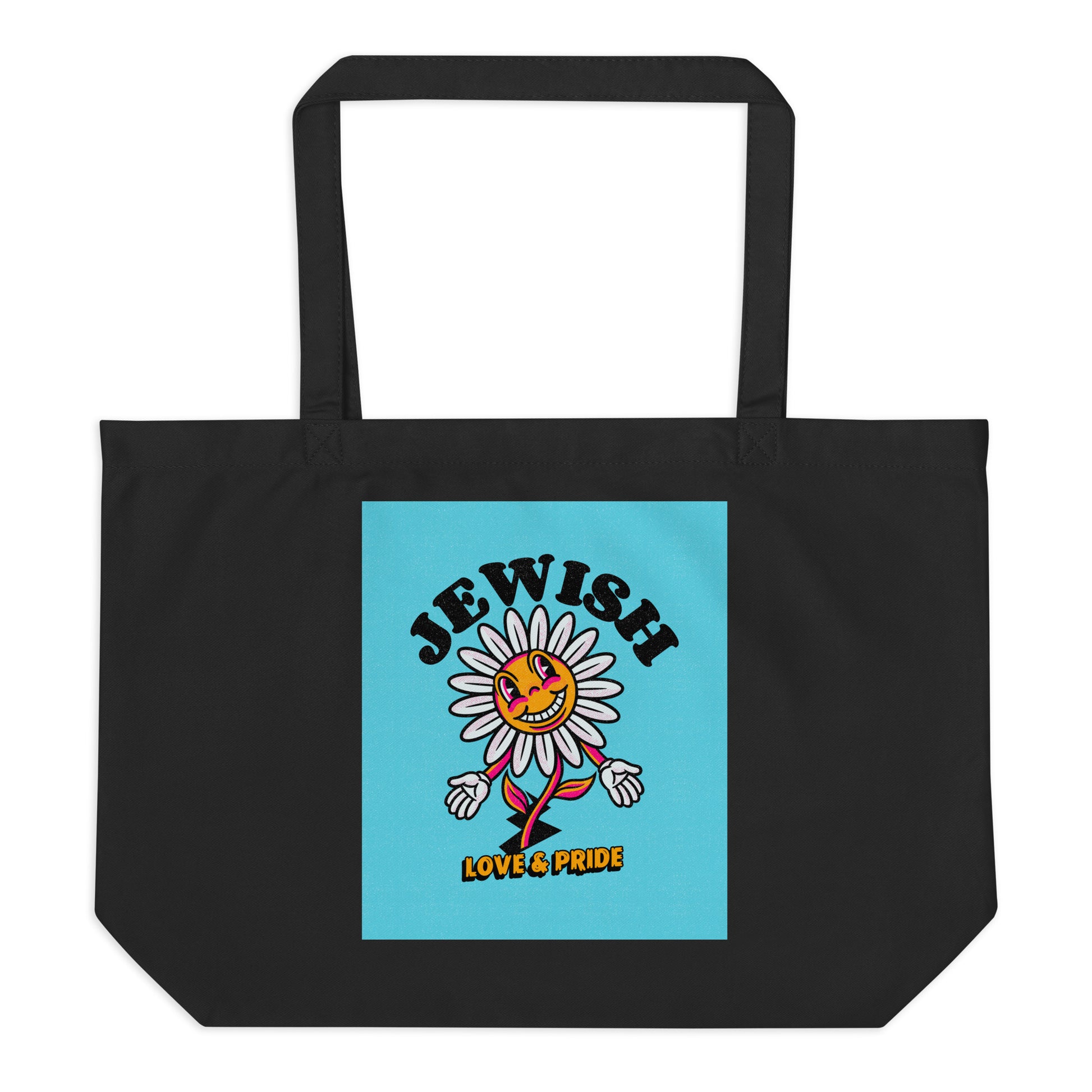 All In For Jews | Large Organic Tote Bag Jouparty