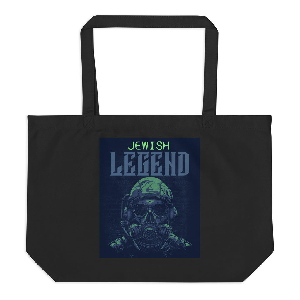 Jewish Legend | Large Organic Tote Bag